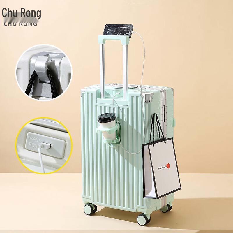 Churong Hardshell Luggage with USB Charging Port and Cup Holder
Churong Hardshell Luggage with USB Charging Port and Cup Holder