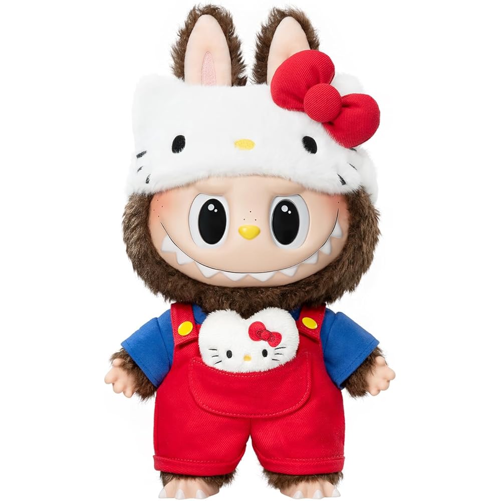 Pop Mart Hello Kitty Labubu Plush Toy Soft Vinyl Doll Keychain Collectible Figure
Pop Mart Hello Kitty Labubu Plush Toy Soft Vinyl Doll Keychain Collectible Figure