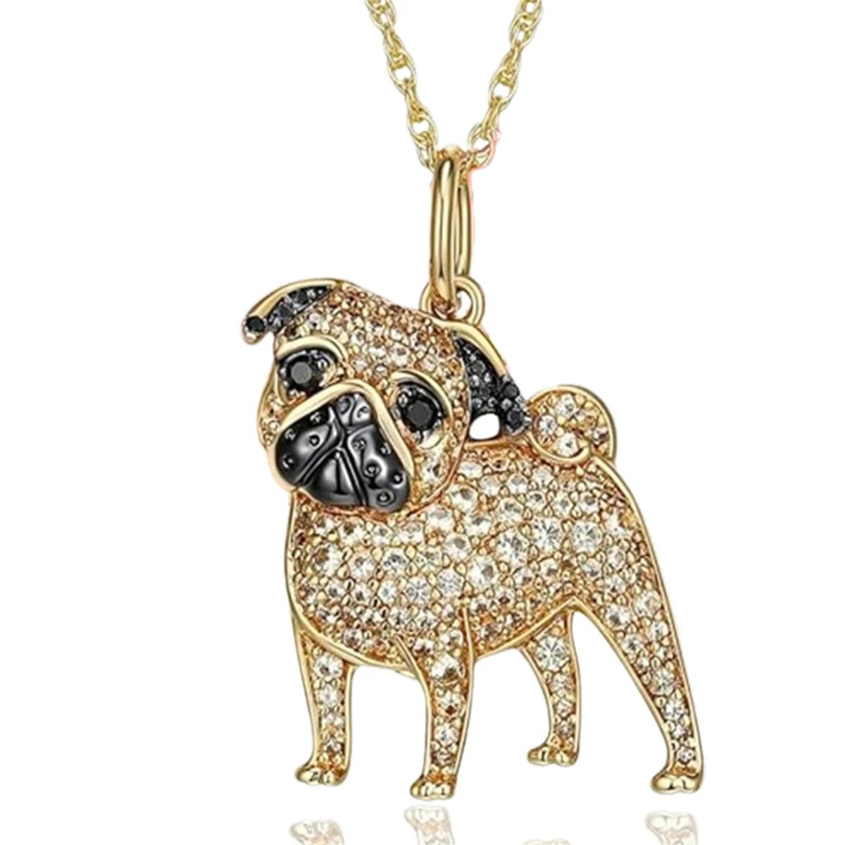 1Pc Cute Dachshund Pendant Necklace Exquisite Women s Shining Rhinestone Pet Puppy Jewelry Accessories Dog Lovers Holiday Gift 50cm
1Pc Cute Dachshund Pendant Necklace Exquisite Women s Shining Rhinestone Pet Puppy Jewelry Accessories Dog Lovers Holiday Gift 50cm
