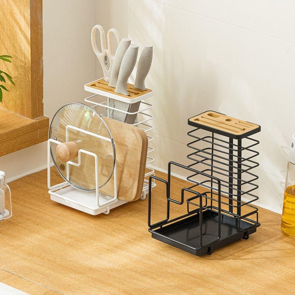 Metal Cutlery Inserted Block Storage Tank Large Capacity Cutlery Box for Kitchen 
Metal Cutlery Inserted Block Storage Tank Large Capacity Cutlery Box for Kitchen