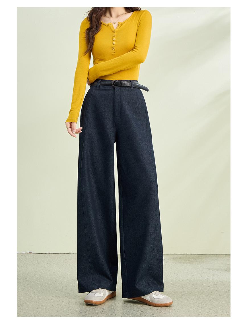 2026 Spring Women s Loose High-Waisted Wide-Leg Pants - Slimming, Versatile, Casual 29 темно-синий
2026 Spring Women s Loose High-Waisted Wide-Leg Pants - Slimming, Versatile, Casual 29 темно-синий