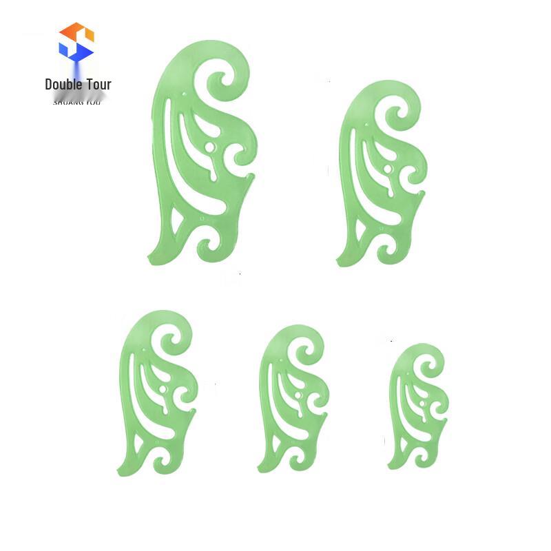 5-Piece French Curve Ruler Set
5-Piece French Curve Ruler Set