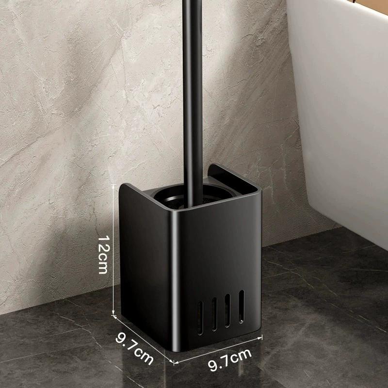 Tuqiu Black Toilet Brush Holder with Brush Aluminum Gray Bathroom Toilet Scrub Cleaning Brush Holder Set White чорний
Tuqiu Black Toilet Brush Holder with Brush Aluminum Gray Bathroom Toilet Scrub Cleaning Brush Holder Set White чорний