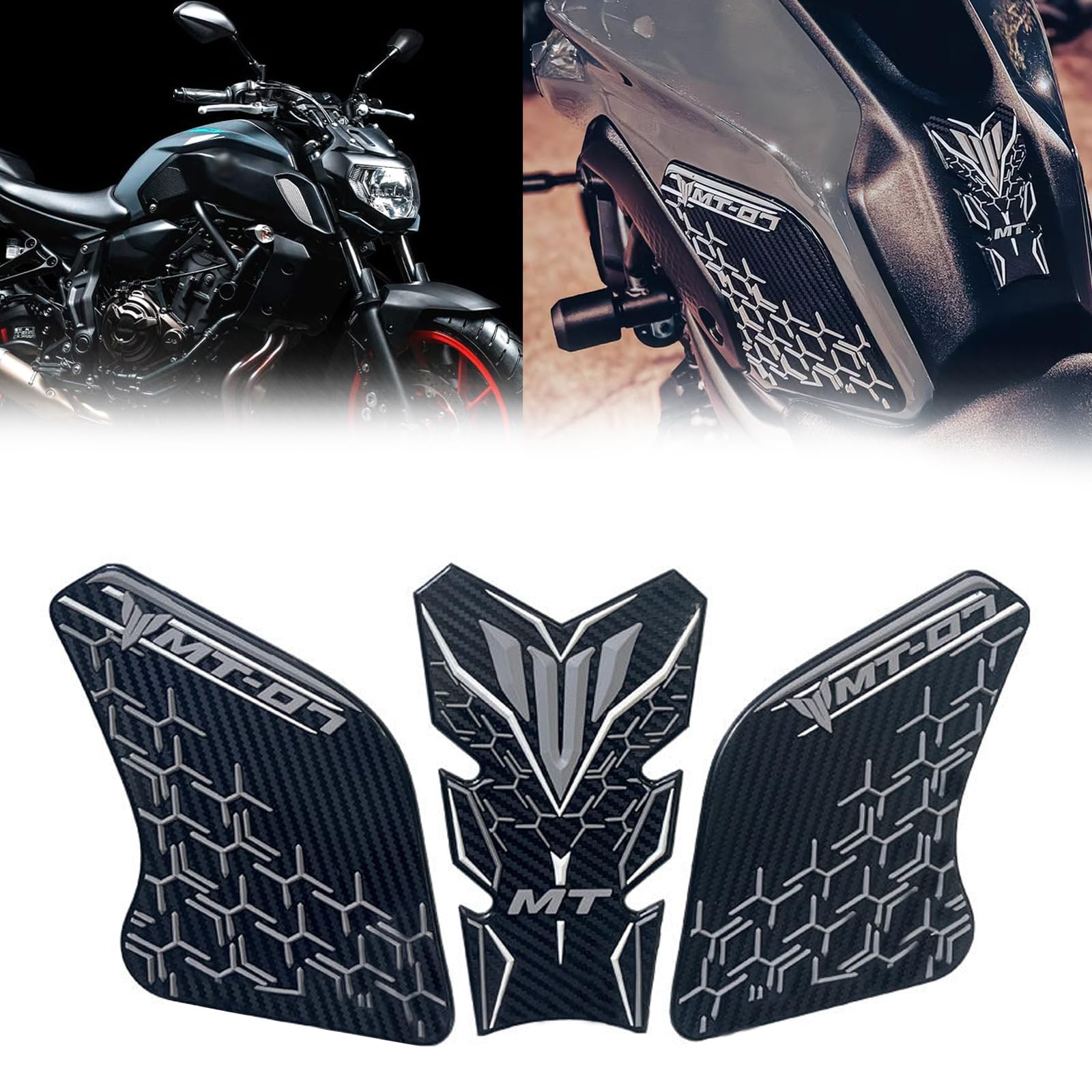 MAORANG ДЛЯ MT07 2024 Боковая наклейка на топливный бак Водонепроницаемая накладка Резиновая наклейка 3D Тисненая резиновая накладка на топливный бак Наклейка-накладка для коленей на топливный бак для MT07 mt07 серый
MAORANG ДЛЯ MT07 2024 Боковая наклейка на топливный бак Водонепроницаемая накладка Резиновая наклейка 3D Тисненая резиновая накладка на топливный бак Наклейка-накладка для коленей на топливный бак для MT07 mt07 серый