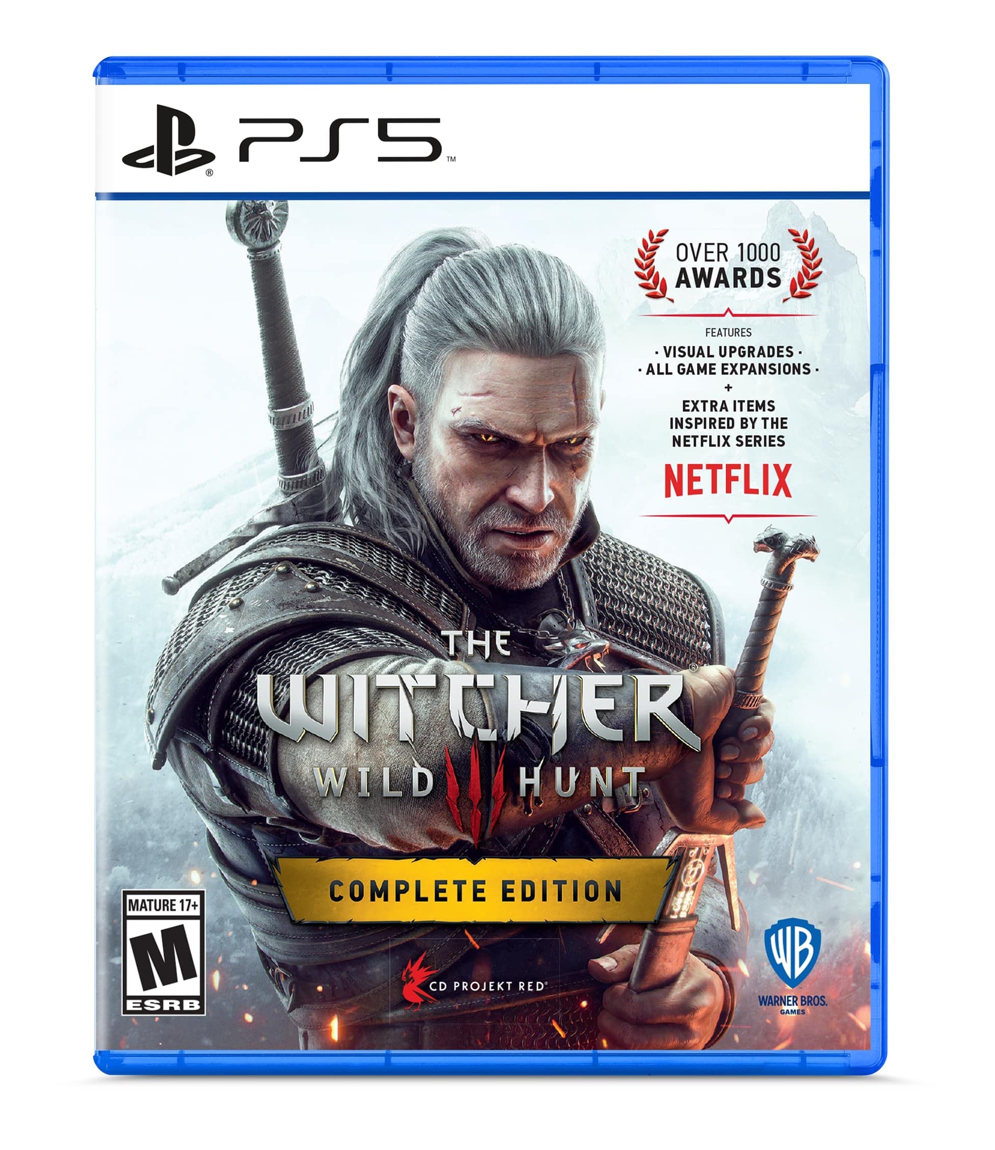 The Witcher Wild Hunt Complete Edition North PS5 3 (Imported America) -
The Witcher Wild Hunt Complete Edition North PS5 3 (Imported America) -