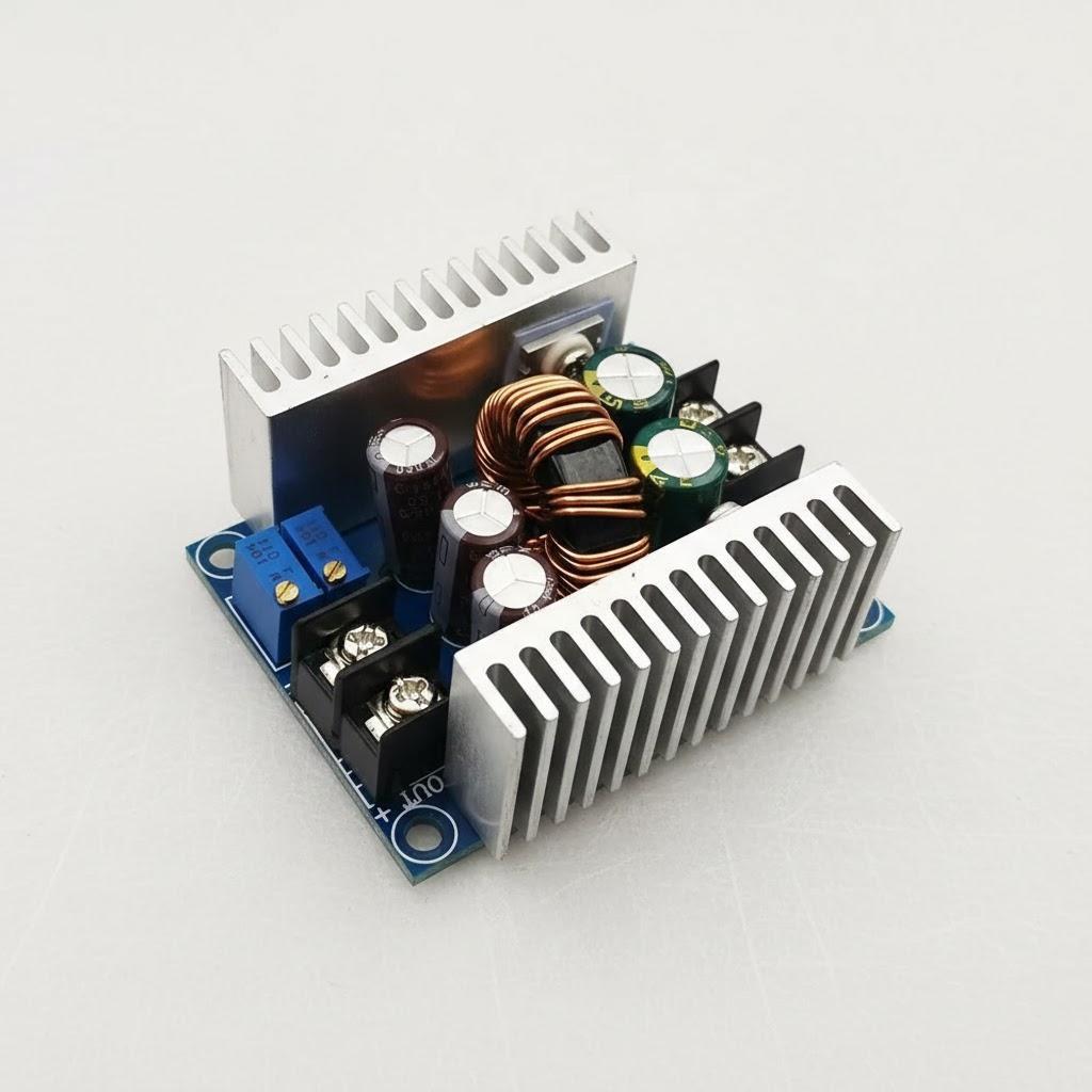 300W 20A High Power Buck Converter Adjustable Constant Current LED Driver for Home Commercial Lighting Charging срібний
300W 20A High Power Buck Converter Adjustable Constant Current LED Driver for Home Commercial Lighting Charging срібний