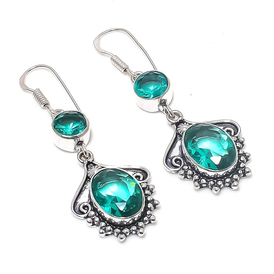 Индиголитовый Турмалин Драгоценный камень Серьга из стерлингового серебра 925 пробы 2,17
Индиголитовый Турмалин Драгоценный камень Серьга из стерлингового серебра 925 пробы 2,17