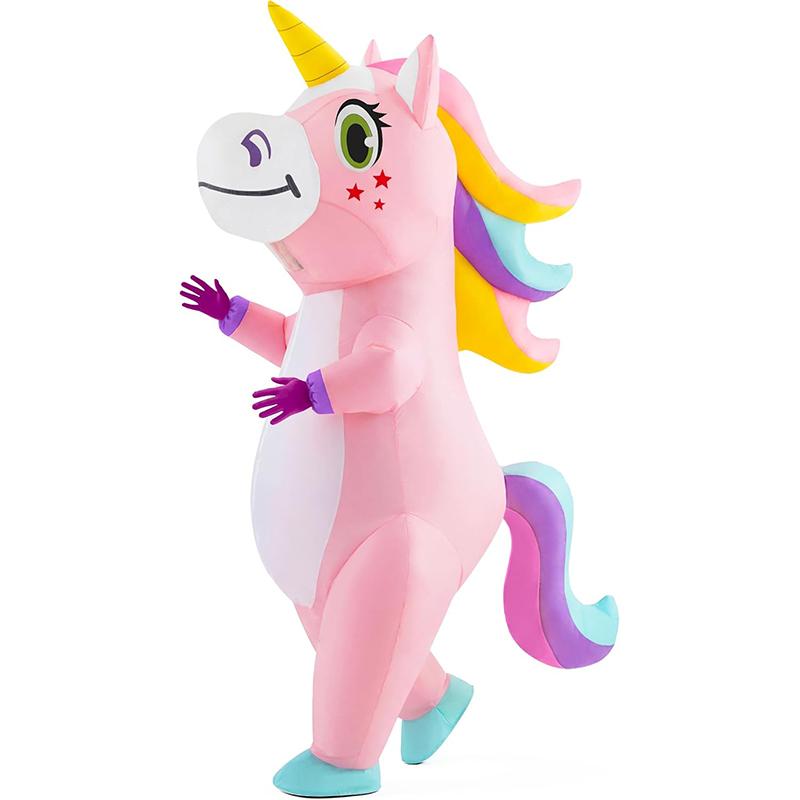 Halloween inflatable costume, full body unicorn inflatable costume for adult holiday themed role-playing parties 150-190CM рожевий
Halloween inflatable costume, full body unicorn inflatable costume for adult holiday themed role-playing parties 150-190CM рожевий