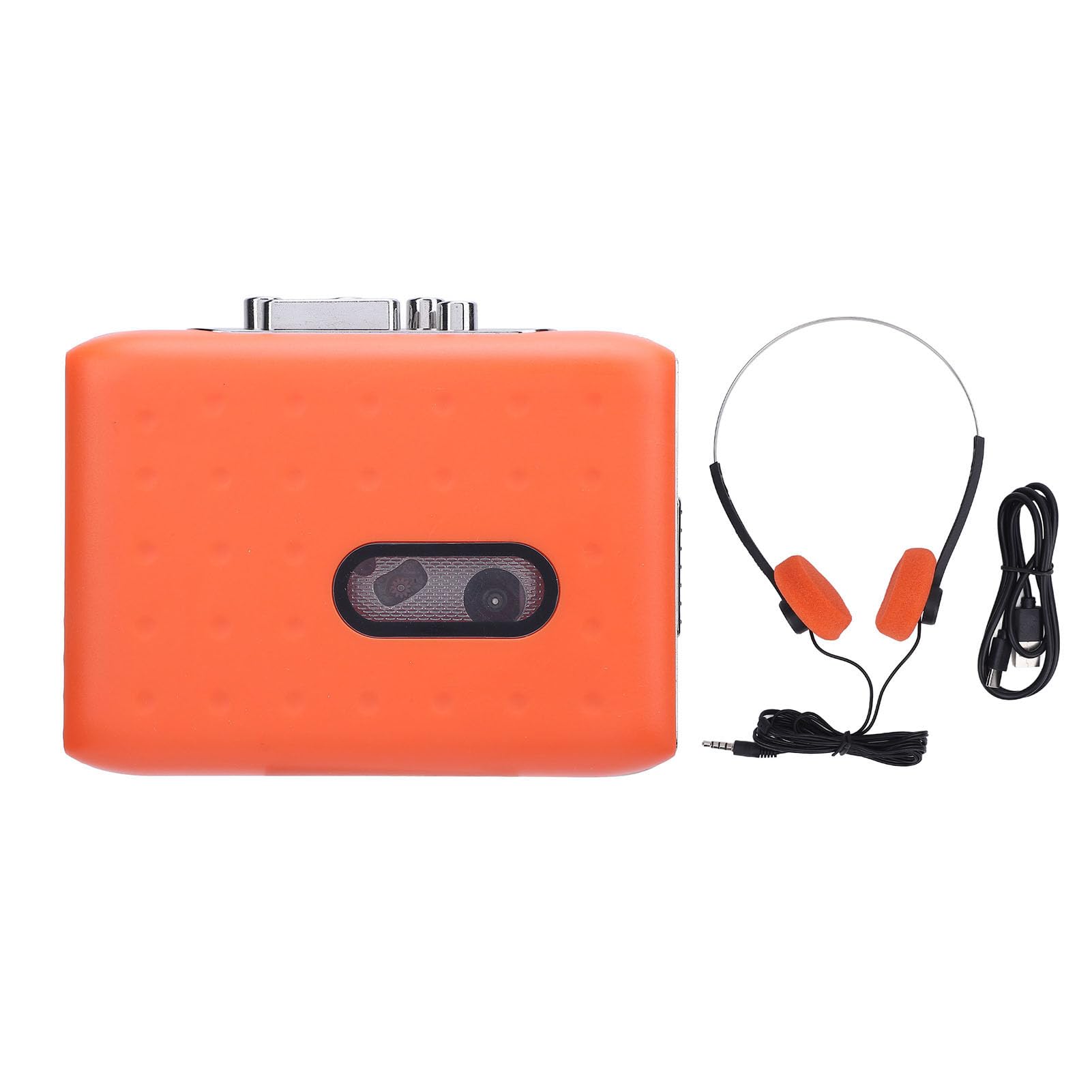 Portable Cassette Player with to MP3 Headphone Lightweight and Converts Tapes to Digital with Audacity App Rewind, USB-C Converter, Jack, Compact,
Portable Cassette Player with to MP3 Headphone Lightweight and Converts Tapes to Digital with Audacity App Rewind, USB-C Converter, Jack, Compact,