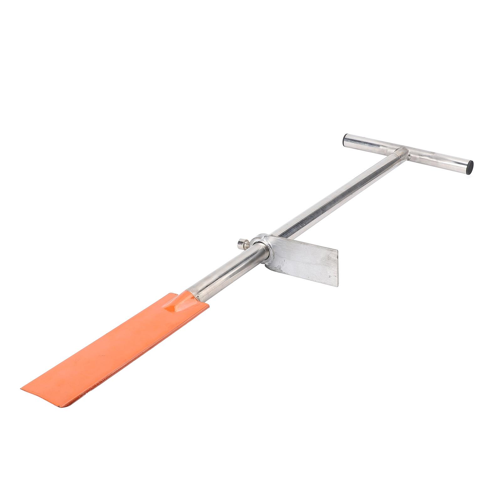 Dibble Bar Planting Tool with Foot Pedal Stainless Steel T Handle Spade Shovel for Digging Transplanting Gardening
Dibble Bar Planting Tool with Foot Pedal Stainless Steel T Handle Spade Shovel for Digging Transplanting Gardening