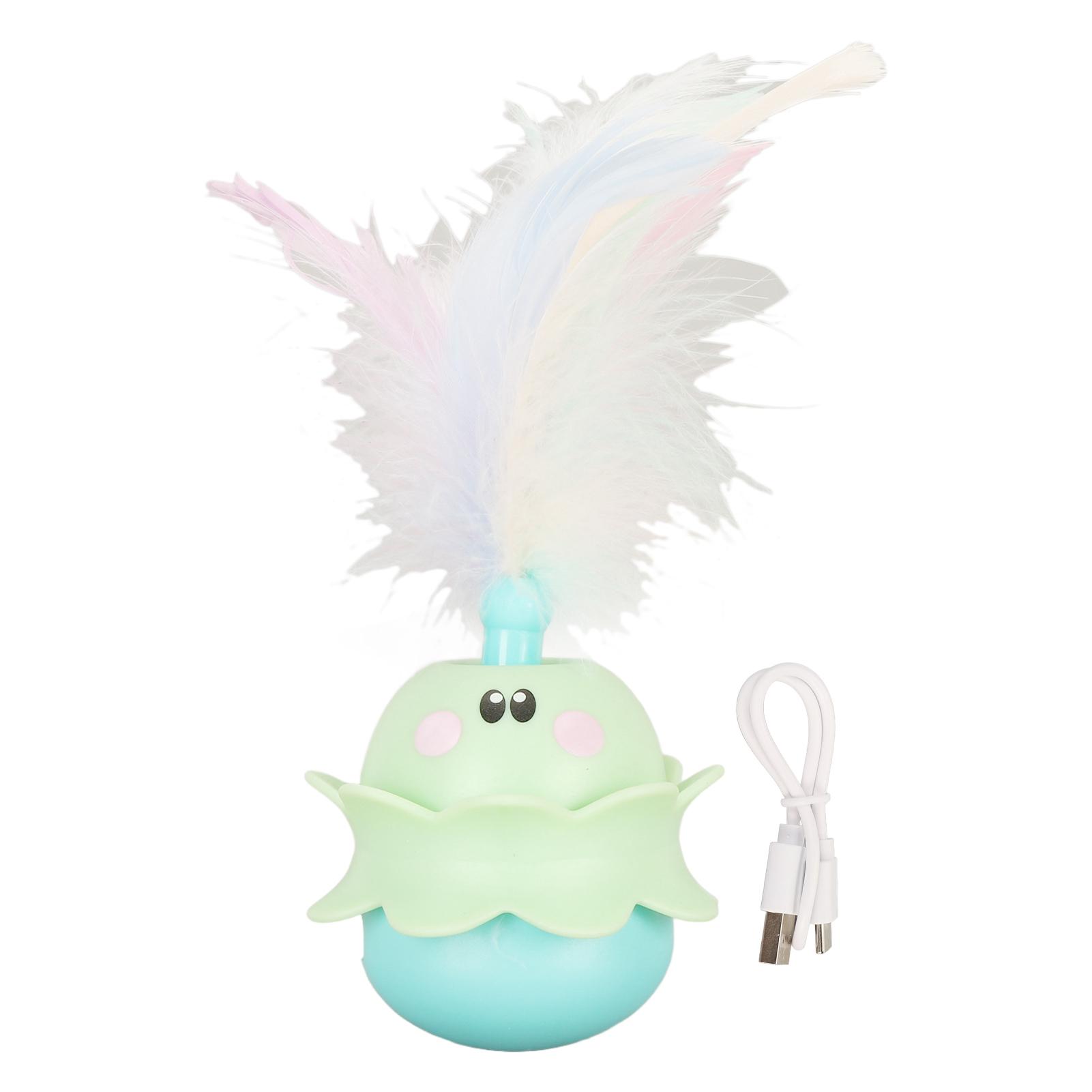 Cat Feather Toy Electric Automatic Rotation Kitten Toy Interactive Anxiety Reduction Cat Toy for
Cat Feather Toy Electric Automatic Rotation Kitten Toy Interactive Anxiety Reduction Cat Toy for