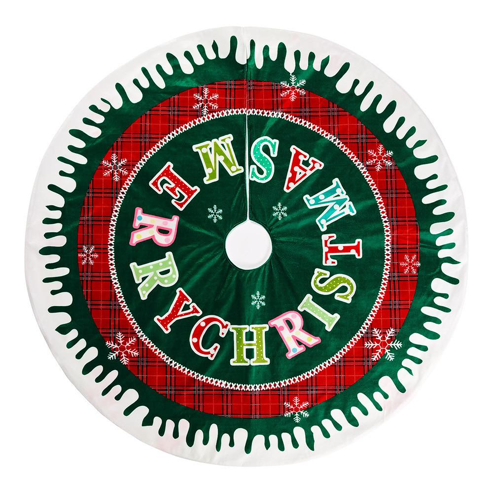 Дерево Причудливая Рождественская Юбка в Ярком Красном и Зеленом с Деталями Снежного Края Green Snow Edge Dress
Дерево Причудливая Рождественская Юбка в Ярком Красном и Зеленом с Деталями Снежного Края Green Snow Edge Dress