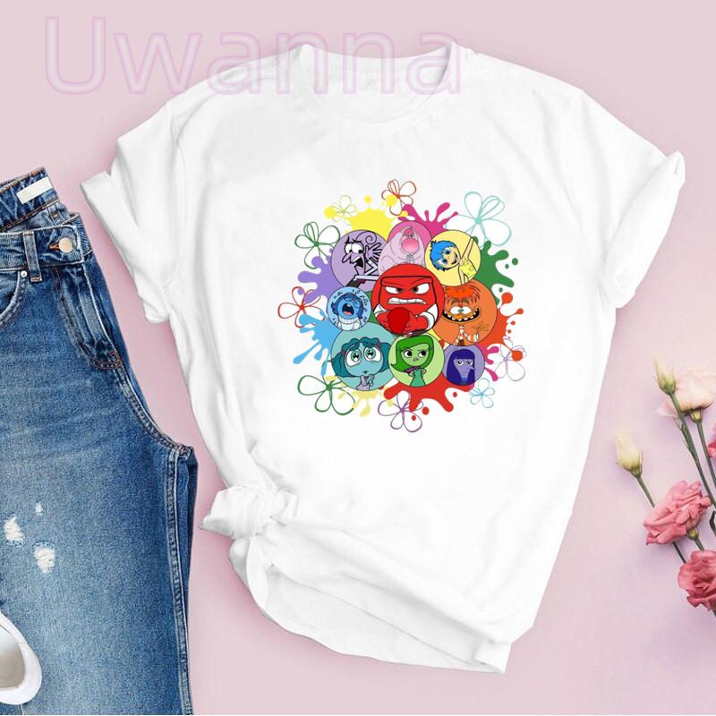 Fashion Inside Out 2 T Shirts Women T Shirt Graphic Cartoon Tshirts Summer Short Sleeve Anime Streetwear Tops Tshirt for Women S
Fashion Inside Out 2 T Shirts Women T Shirt Graphic Cartoon Tshirts Summer Short Sleeve Anime Streetwear Tops Tshirt for Women S