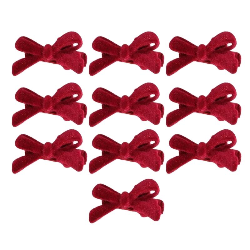 10pcs Handmade Velvets Hair Bows Durability Stylish Hairpin Exquisites Hairpin for Girls Fashionable Hairstyles
10pcs Handmade Velvets Hair Bows Durability Stylish Hairpin Exquisites Hairpin for Girls Fashionable Hairstyles