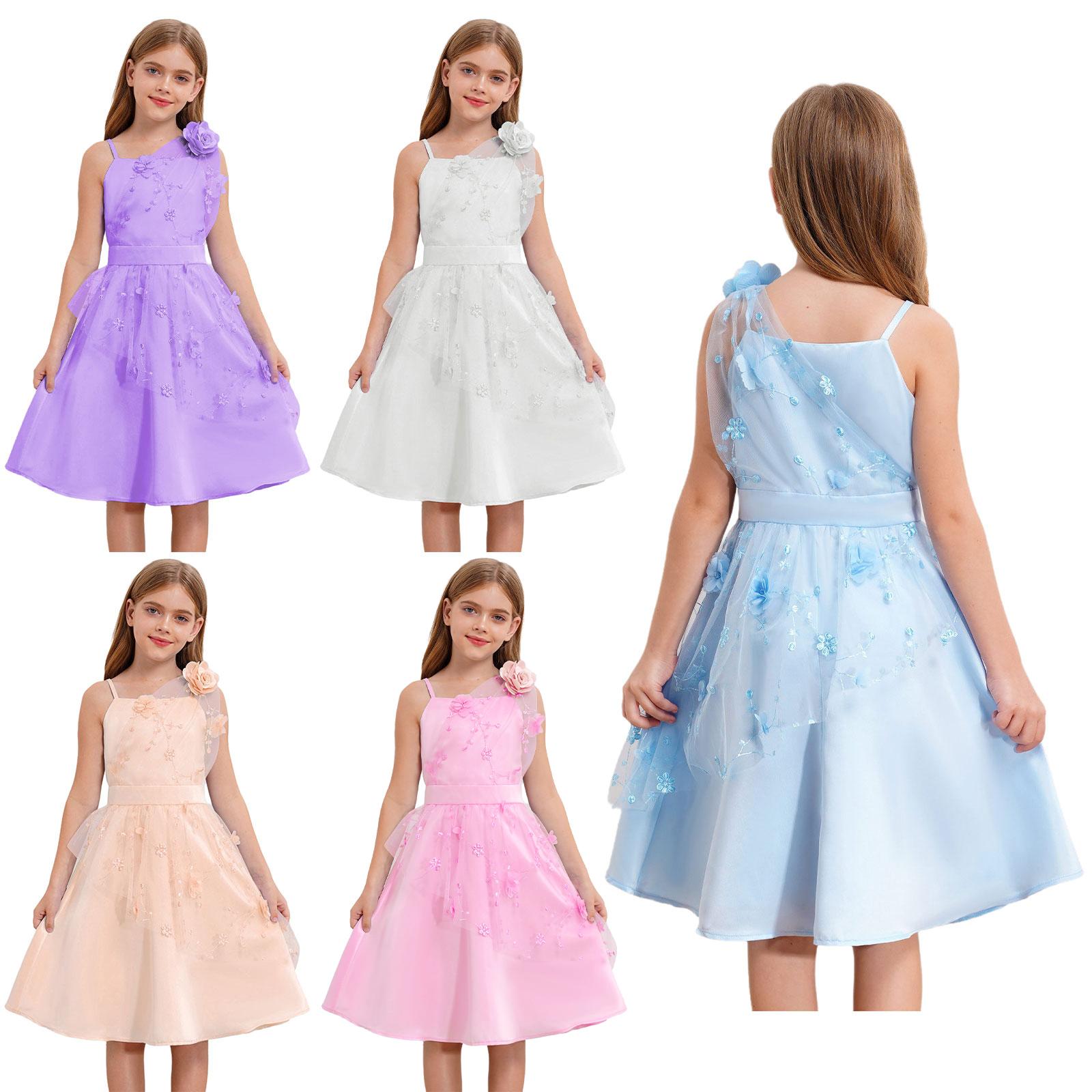 Flower Girls Birthday Tulle Dress Rhinestone Wedding Party Kids Blue Dress Elegant Chic Bow Halter Sleeveless Evening Gown 5-6 Years фіолетовий
Flower Girls Birthday Tulle Dress Rhinestone Wedding Party Kids Blue Dress Elegant Chic Bow Halter Sleeveless Evening Gown 5-6 Years фіолетовий