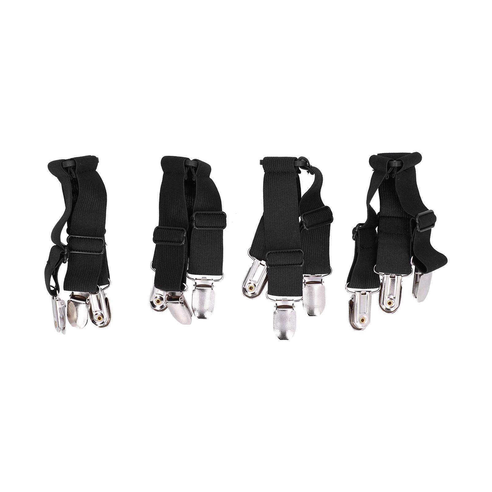 4PCS Elastic Bed Sheet Grippers Bed Sheet Clips Mattress Cover Blankets Holder Fastener Home
4PCS Elastic Bed Sheet Grippers Bed Sheet Clips Mattress Cover Blankets Holder Fastener Home