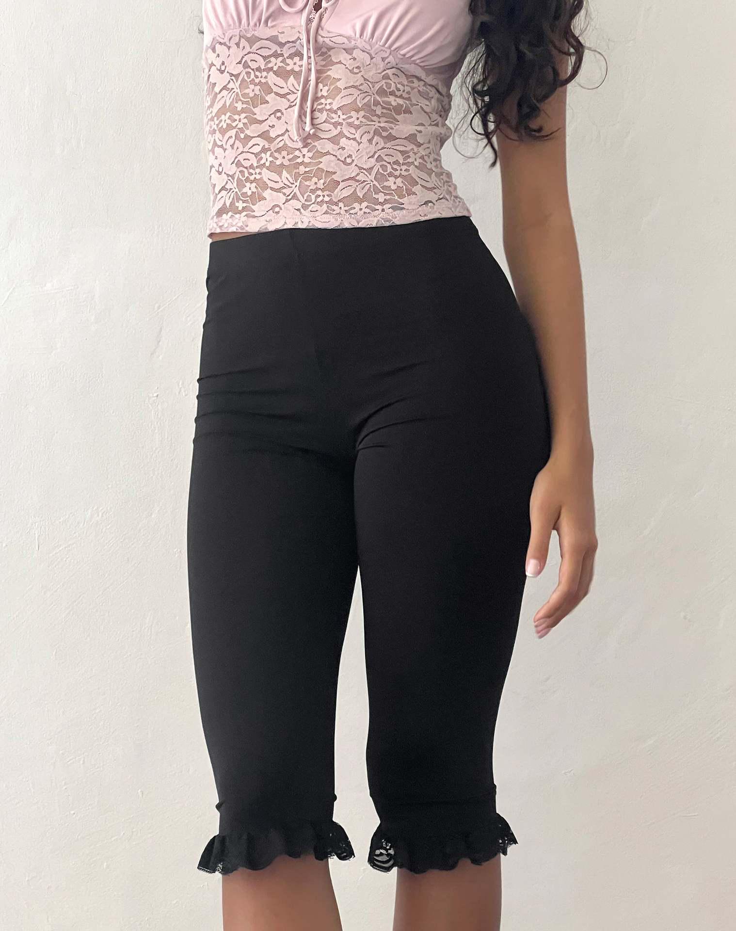 Women s Solid Lace Nine-Point Base Layer Versatile Fashion Pants Large чорний
Women s Solid Lace Nine-Point Base Layer Versatile Fashion Pants Large чорний