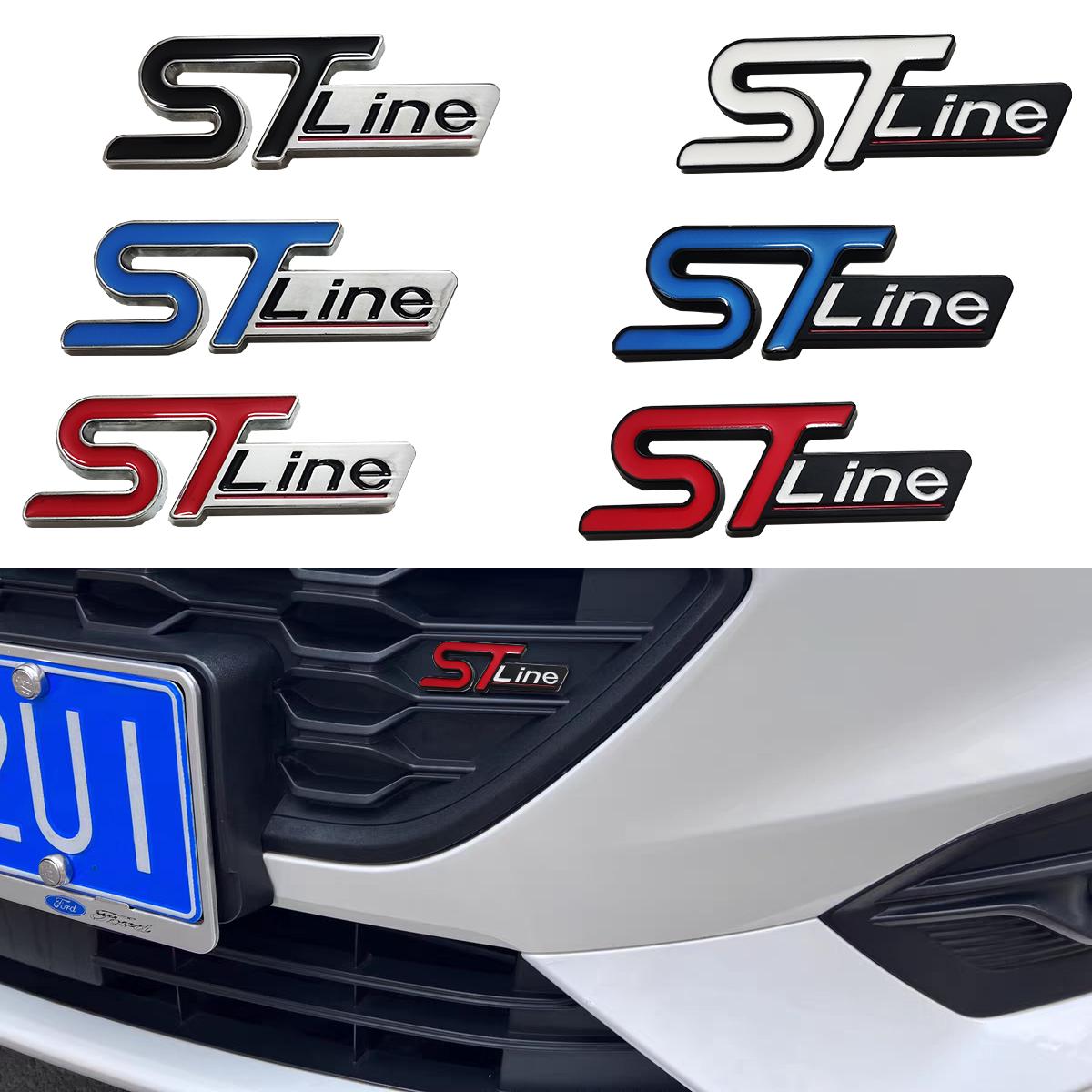 ST-Line Metal Automotive Stickers for Car Middle Grille Rear and Fender Emblem Badge Sticker, Applicable to Focus, Mondeo, Edge and Explorer срібний/червоний
ST-Line Metal Automotive Stickers for Car Middle Grille Rear and Fender Emblem Badge Sticker, Applicable to Focus, Mondeo, Edge and Explorer срібний/червоний