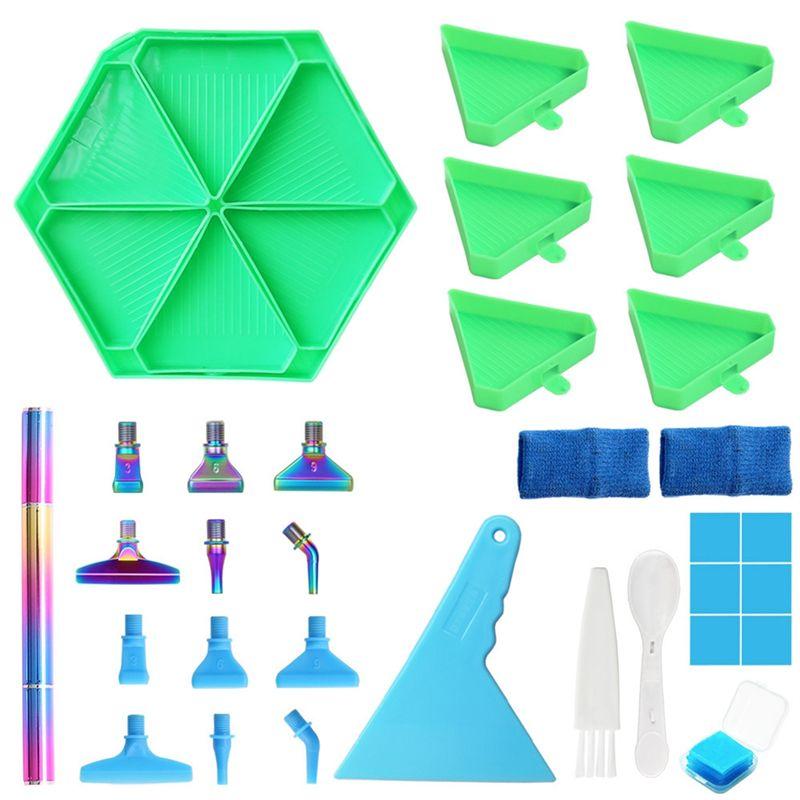 AEE4-6 Grid Palette Painting Tray Kits Hexagon Large Capacity Drill Plate Painting Pen Art Cross Stitch зелёный
AEE4-6 Grid Palette Painting Tray Kits Hexagon Large Capacity Drill Plate Painting Pen Art Cross Stitch зелёный