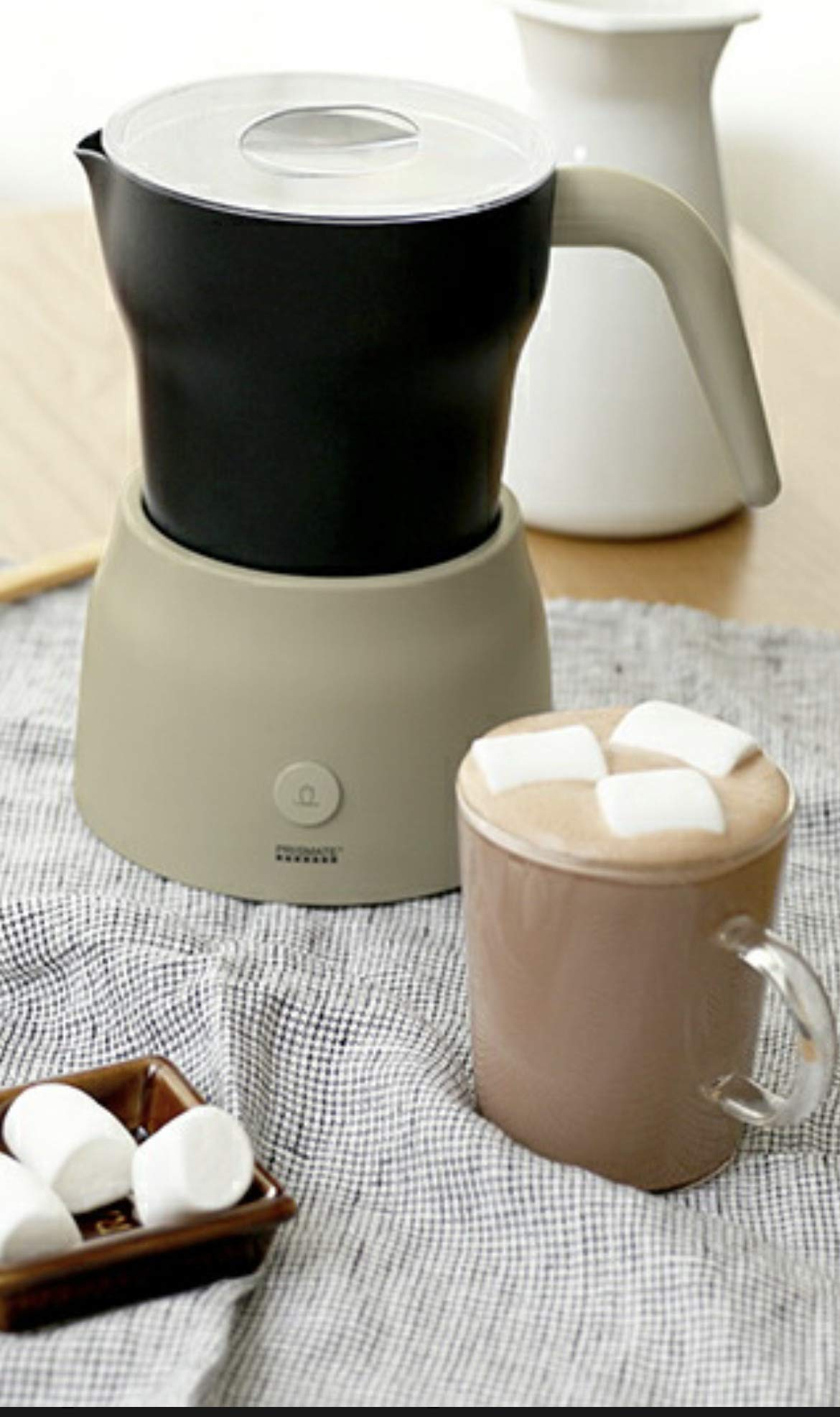 PRISMATE Home Cafe Maker Moco mini с интересной книгой рецептов бежевый PR-SK015 (Свет (ФУНТ))
PRISMATE Home Cafe Maker Moco mini с интересной книгой рецептов бежевый PR-SK015 (Свет (ФУНТ))