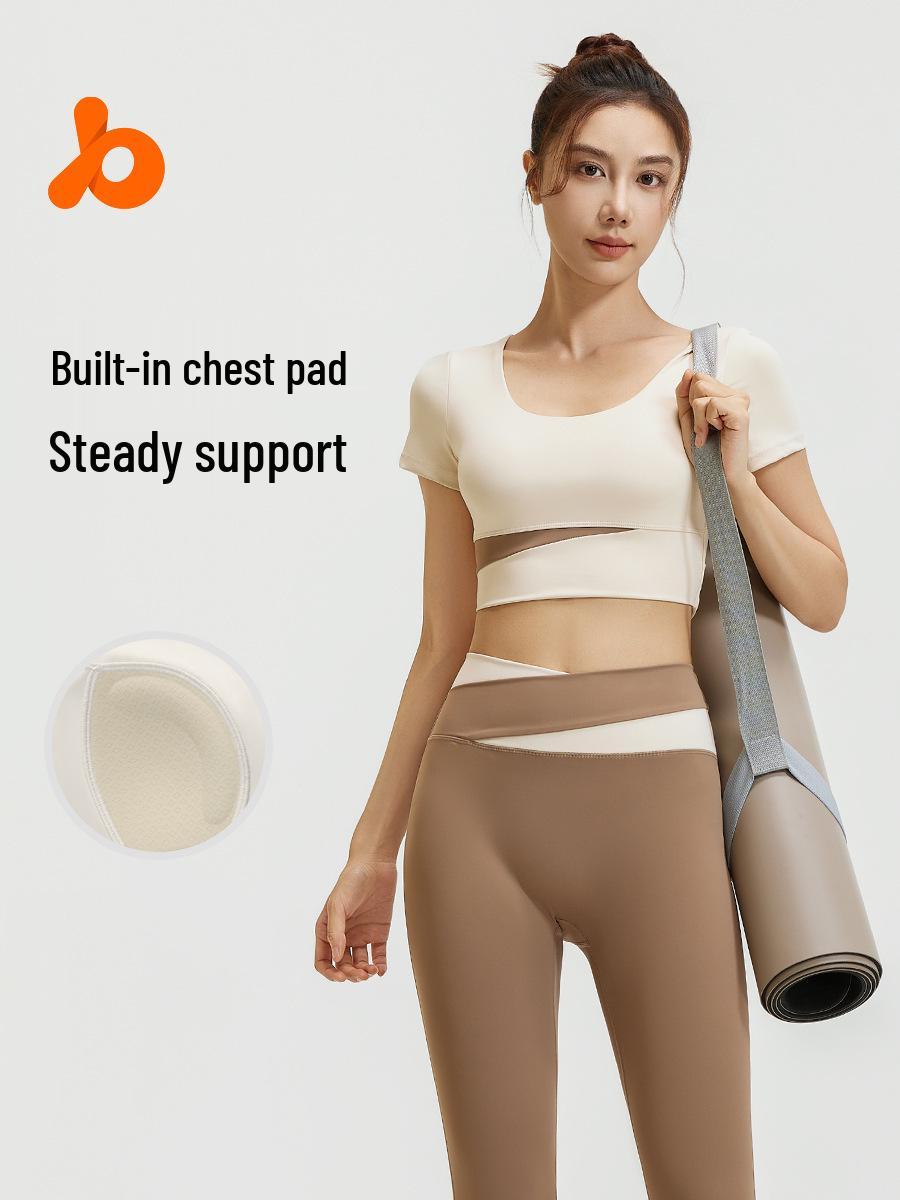 Women s Seamless Color Block Yoga Set: High Elastic, Slimming, and Trace-Free Fitness Suit for Summer M
Women s Seamless Color Block Yoga Set: High Elastic, Slimming, and Trace-Free Fitness Suit for Summer M