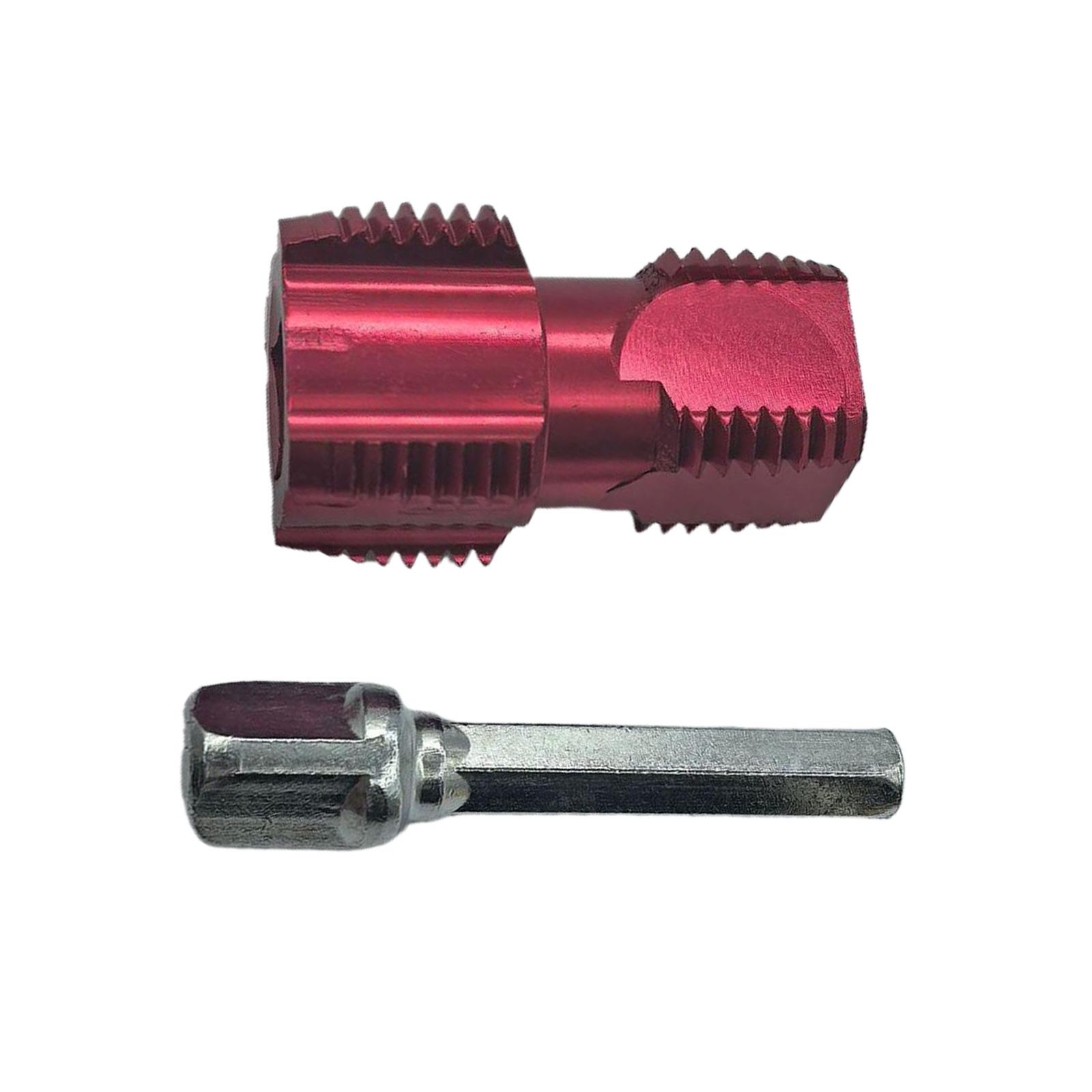 Совместимый с электрической дрелью инструмент для нарезания резьбы на двух головках для водопроводных труб 1/2 3/4 , открыватель внутренней резьбы, ручной инструмент A
Совместимый с электрической дрелью инструмент для нарезания резьбы на двух головках для водопроводных труб 1/2 3/4 , открыватель внутренней резьбы, ручной инструмент A