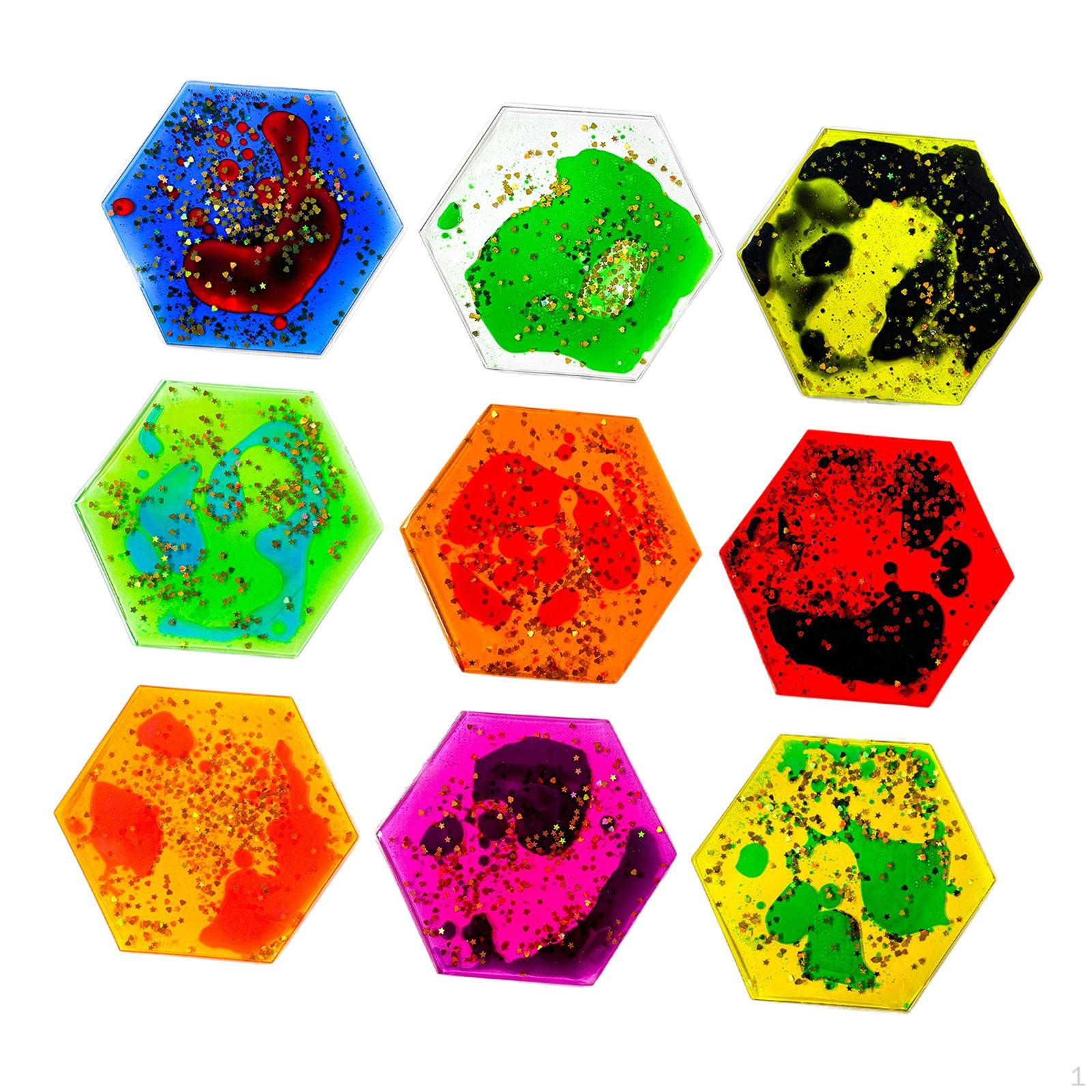 9 Piece Sensory Liquid Toy, Tray, Calming Flexible Toy 7.5x13cm
9 Piece Sensory Liquid Toy, Tray, Calming Flexible Toy 7.5x13cm