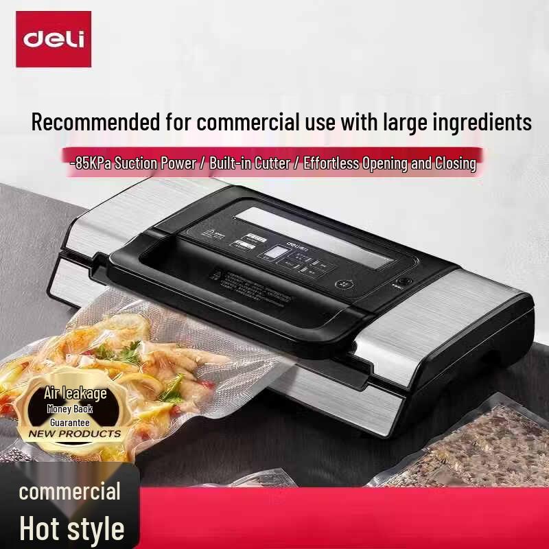 Deli Automatic Dry/Wet Vacuum Sealer
Deli Automatic Dry/Wet Vacuum Sealer