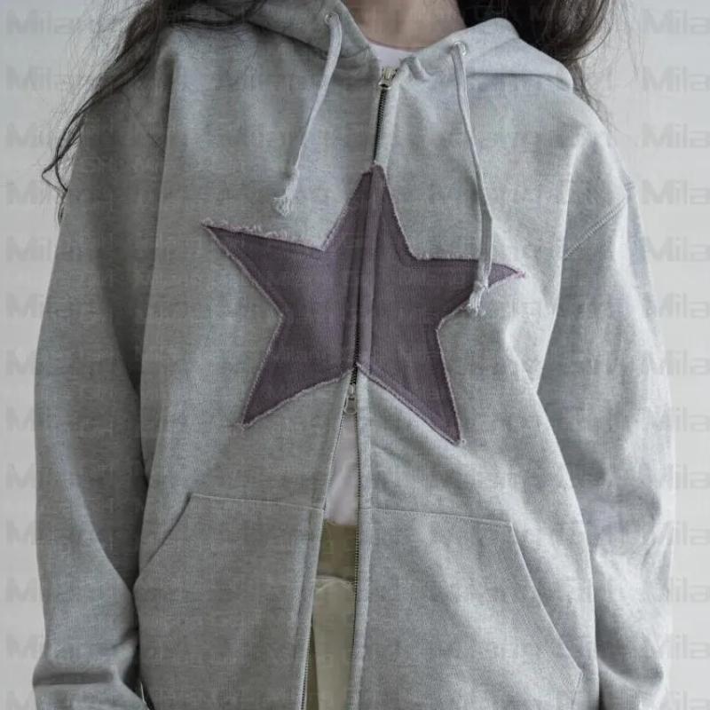 Патч-дизайн Lucky Stars Толстовка на молнии Женская Harajuku Винтаж HighStreet Толстовка Мужская Свободный кардиган Ретро Одежда с длинными рукавами
Патч-дизайн Lucky Stars Толстовка на молнии Женская Harajuku Винтаж HighStreet Толстовка Мужская Свободный кардиган Ретро Одежда с длинными рукавами