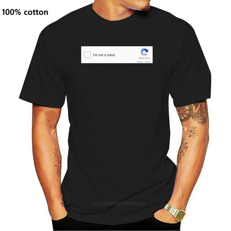 I m Not A Robot T-Shirt Captcha Tee Internet Hackers Tshirt Geek Programmers 3XL чорний
I m Not A Robot T-Shirt Captcha Tee Internet Hackers Tshirt Geek Programmers 3XL чорний
