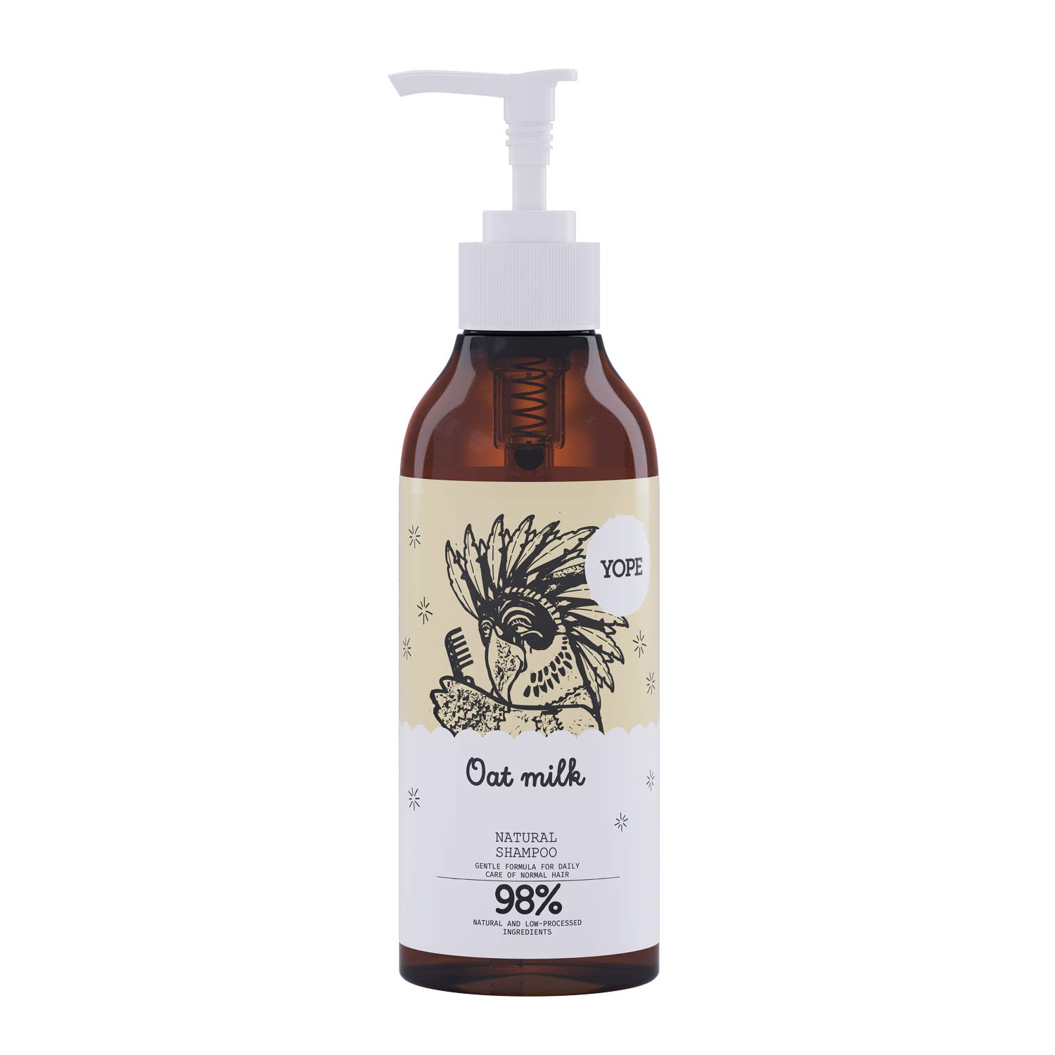 YOPE Natural Shampoo 300ml For all hair types Sweet and gentle scent of oat milk Oil ECOCERT
YOPE Natural Shampoo 300ml For all hair types Sweet and gentle scent of oat milk Oil ECOCERT