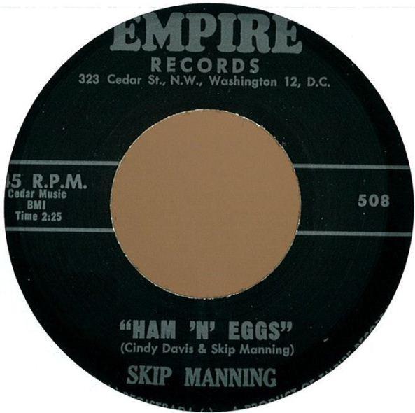 7inch Record SKIP MANNING - Ham N Eggs / Devil Blues 508 Empire Records 2012 US Soul/Funk Used
7inch Record SKIP MANNING - Ham N Eggs / Devil Blues 508 Empire Records 2012 US Soul/Funk Used