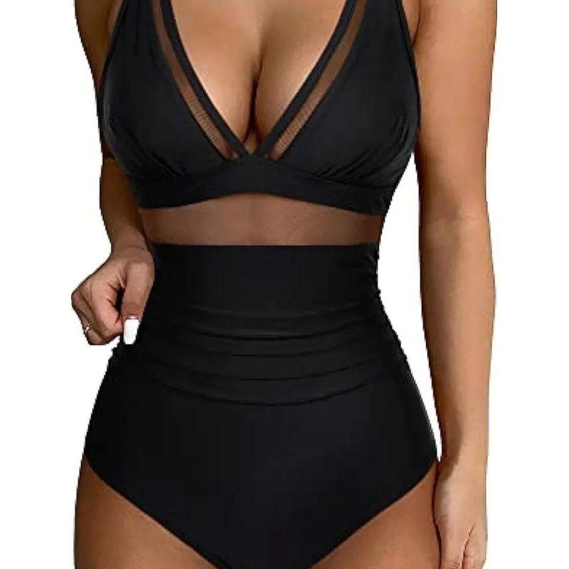 Hollow Mesh Deep V Perspective Bikini Hollow Mesh Deep V See-through Bikini 5 pieces L(L)
Hollow Mesh Deep V Perspective Bikini Hollow Mesh Deep V See-through Bikini 5 pieces L(L)