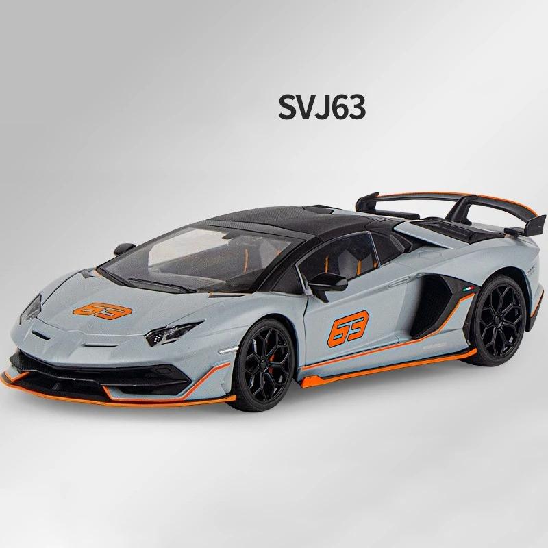 1:18 Lamborghini Aventador SVJ63 Металева Іграшкова Модель Автомобіля Кермо Колеса Звук та Світло Дитяча Іграшка Колекційний Предмет Подарунок на День Народження сірий колір
1:18 Lamborghini Aventador SVJ63 Металева Іграшкова Модель Автомобіля Кермо Колеса Звук та Світло Дитяча Іграшка Колекційний Предмет Подарунок на День Народження сірий колір