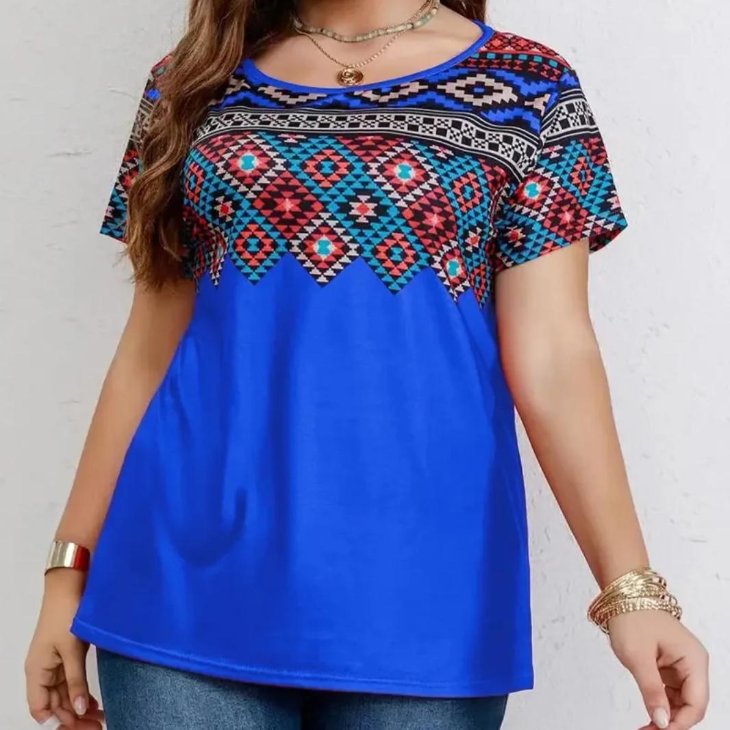 Летняя женская футболка больших размеров, повседневная футболка с 3D принтом, футболка с круглым вырезом и короткими рукавами, топ 6XL
Летняя женская футболка больших размеров, повседневная футболка с 3D принтом, футболка с круглым вырезом и короткими рукавами, топ 6XL