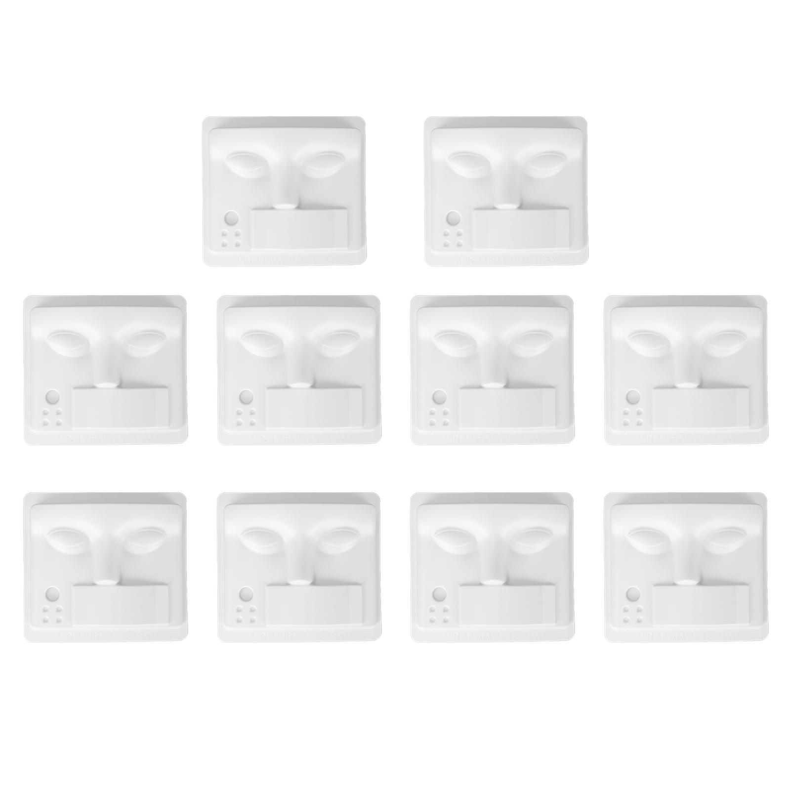 10PCS Eyelash Extension Mannequin Head Three in One Practice Eyelash Grafting Face Bottom Support Display Board
10PCS Eyelash Extension Mannequin Head Three in One Practice Eyelash Grafting Face Bottom Support Display Board
