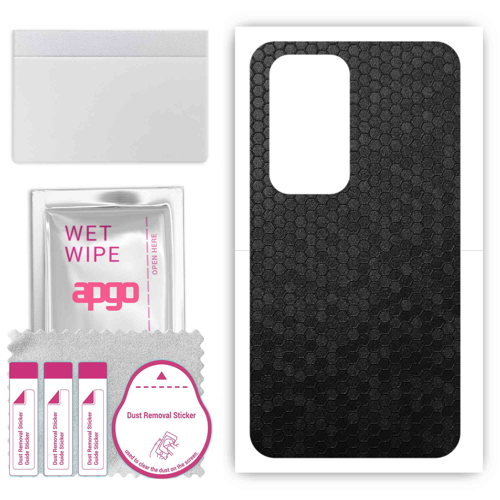 apgo Protective Skin Sticker for the back compatible with Oppo Find N2, Wrap Film, Foil, Vinyl - Pattern Black Honeycomb
apgo Protective Skin Sticker for the back compatible with Oppo Find N2, Wrap Film, Foil, Vinyl - Pattern Black Honeycomb