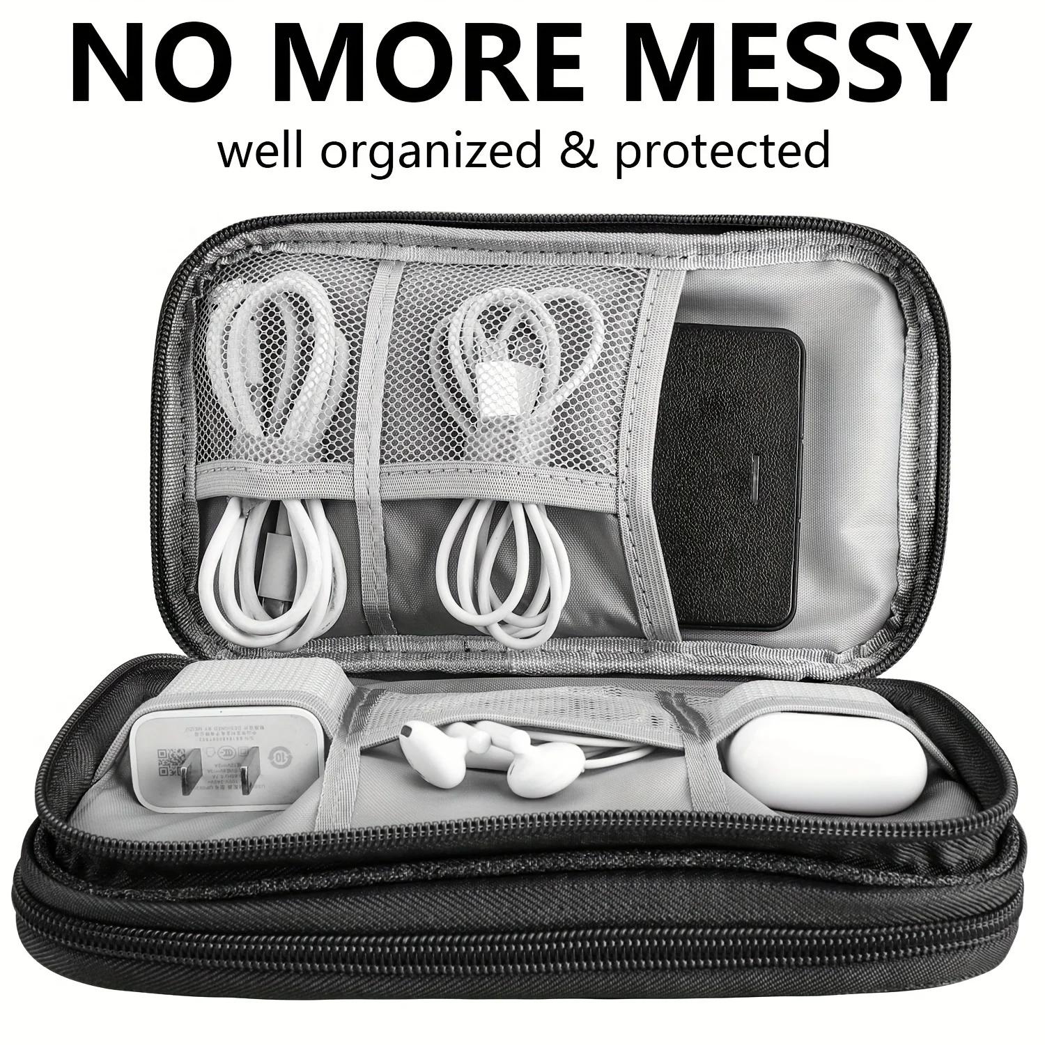 Comes with An 8-compartment Travel Organizer Bag: Suitable for Electronic Products - Waterproof, Durable, and Easy To Travel синий
Comes with An 8-compartment Travel Organizer Bag: Suitable for Electronic Products - Waterproof, Durable, and Easy To Travel синий