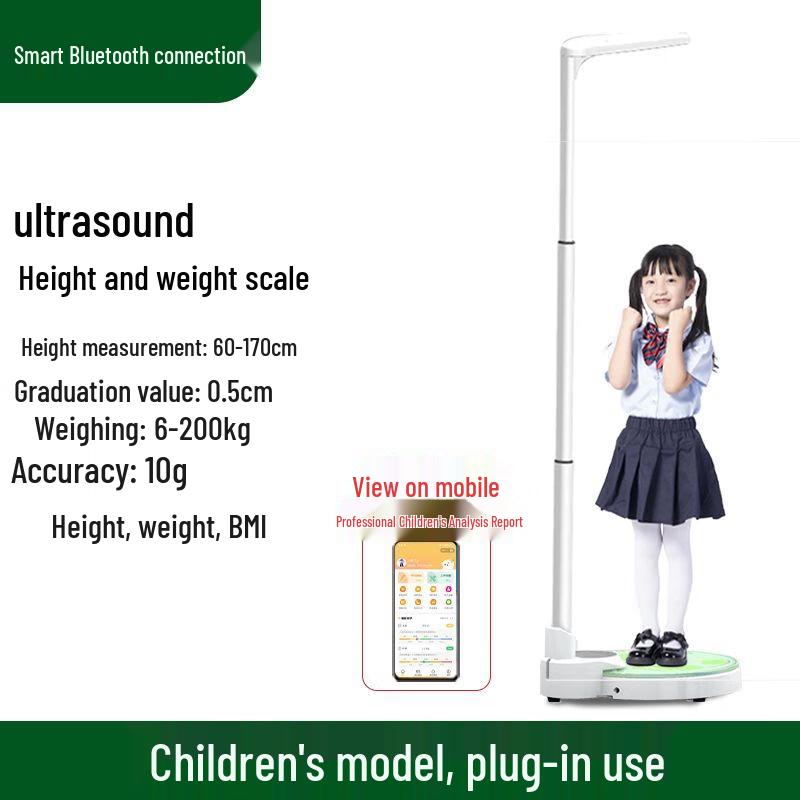 Beryl Smart Ultrasonic Height & Weight Body Composition Scale
Beryl Smart Ultrasonic Height & Weight Body Composition Scale