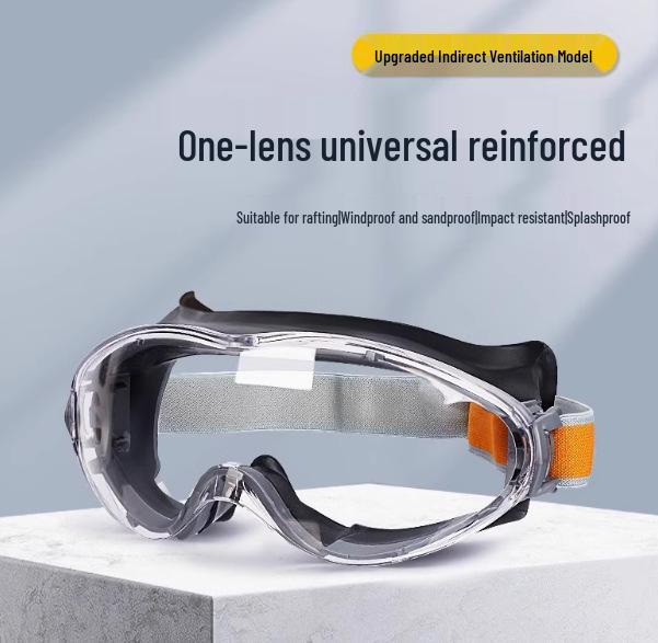High-Definition Anti-Fog Silicone Goggles - Orange Dustproof Riding Eye Protection Non Anti-Fog сірий колір
High-Definition Anti-Fog Silicone Goggles - Orange Dustproof Riding Eye Protection Non Anti-Fog сірий колір