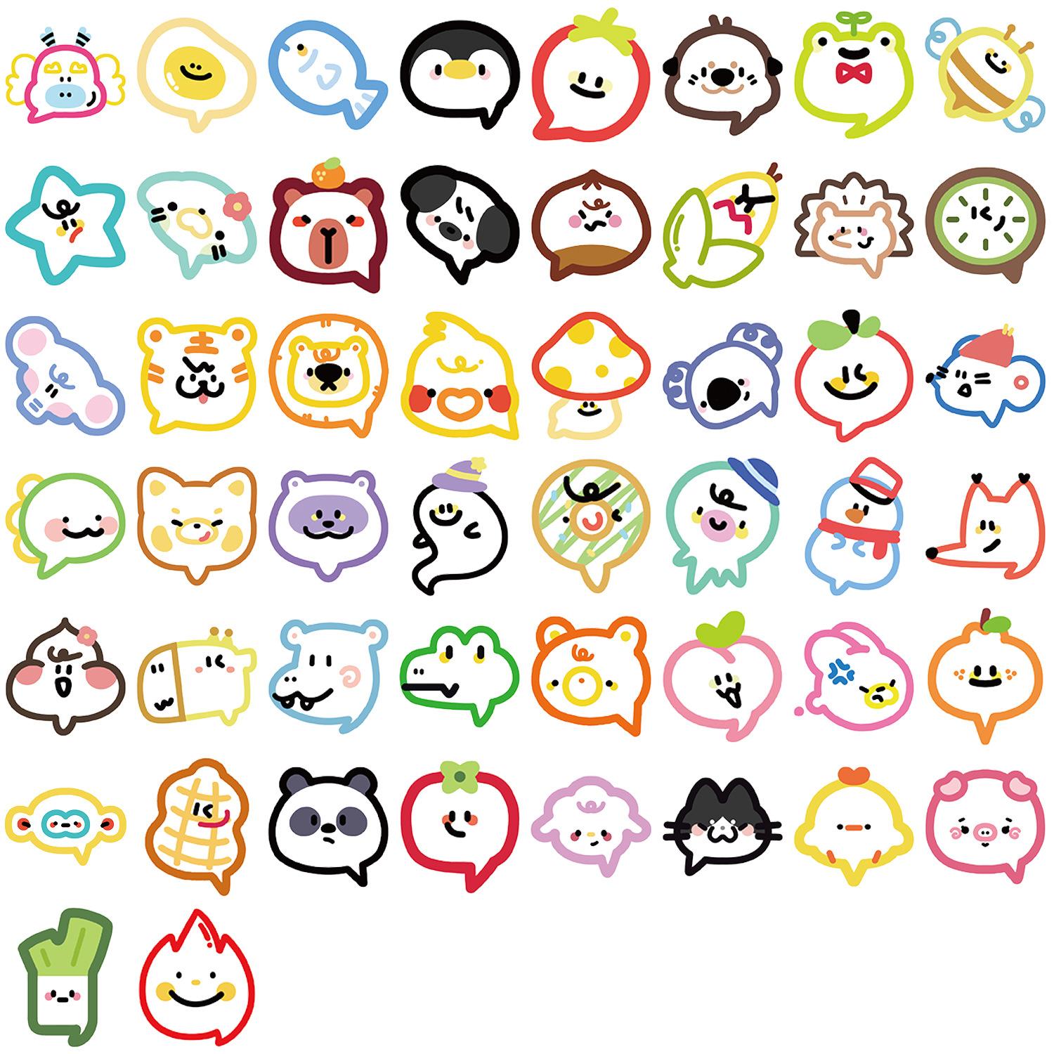 50 Прозрачных Мультяшных Цветных Наклеек-Пузырей Водонепроницаемые Прозрачные ПЭТ Декоративные Наклейки для Ручного Счета, Гитары, Блокнота
50 Прозрачных Мультяшных Цветных Наклеек-Пузырей Водонепроницаемые Прозрачные ПЭТ Декоративные Наклейки для Ручного Счета, Гитары, Блокнота
