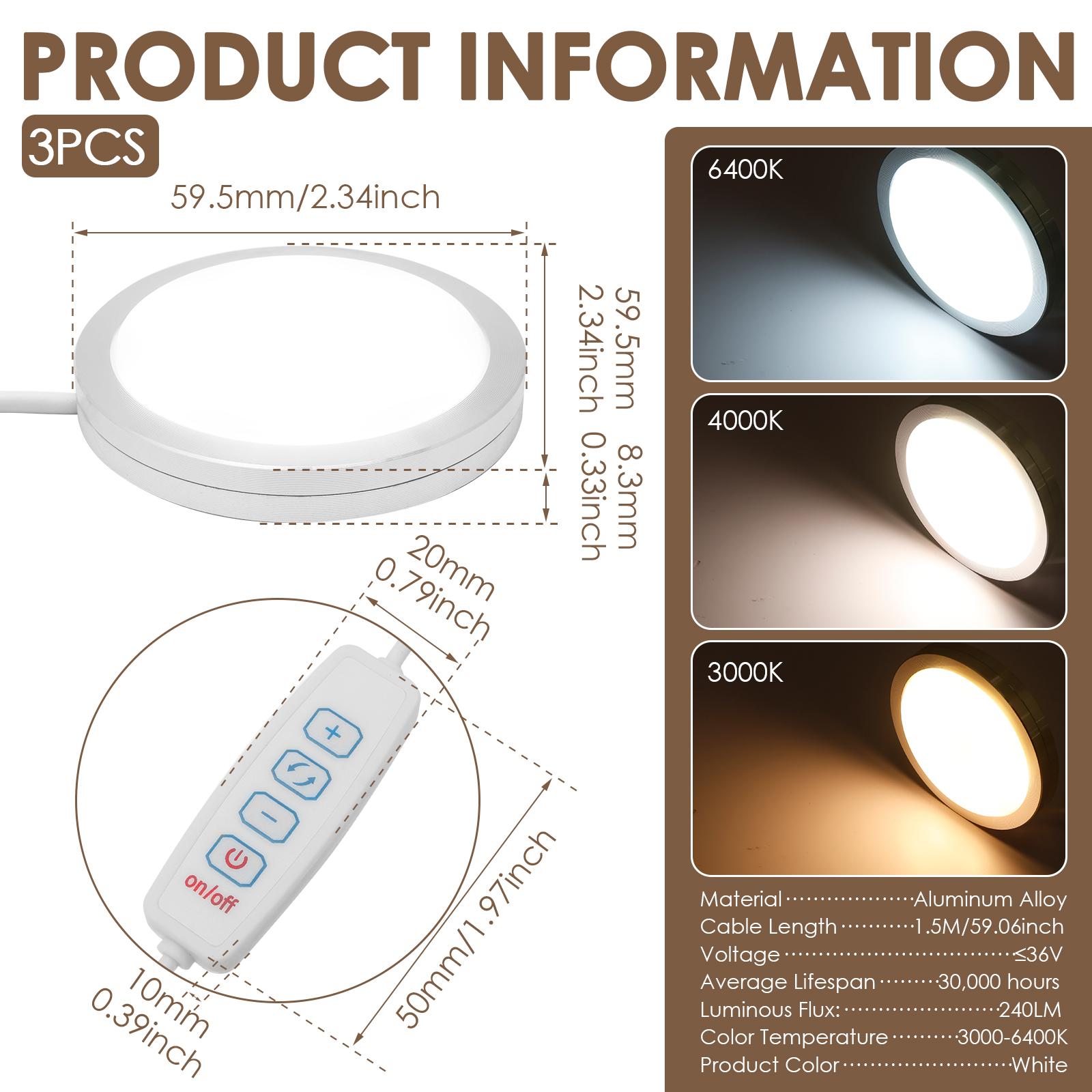 For Bambu Lab 5V LED Lamp Kit 3 Color Temperature Adjustable Light Kit LED Light Parts Hardware DIY Model white /cold/warm light
For Bambu Lab 5V LED Lamp Kit 3 Color Temperature Adjustable Light Kit LED Light Parts Hardware DIY Model white /cold/warm light