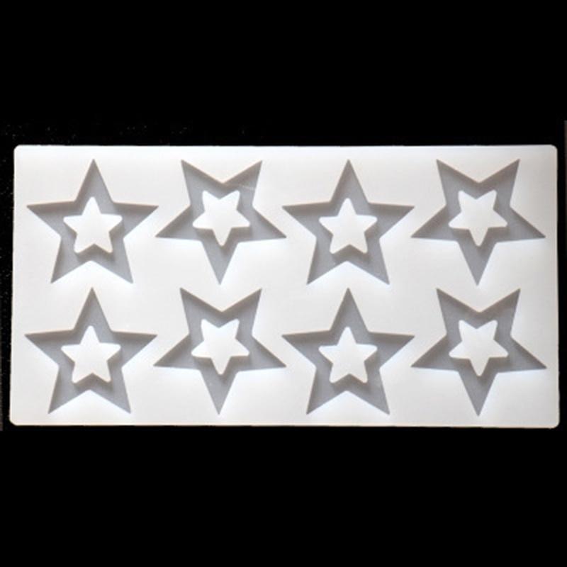 DIY 3D Star Shape Silicone Mold Cupcake Silicone Mold Chocolate Mould Decor Muffin Pan Baking Stencil Cake Decorating Tools білий
DIY 3D Star Shape Silicone Mold Cupcake Silicone Mold Chocolate Mould Decor Muffin Pan Baking Stencil Cake Decorating Tools білий