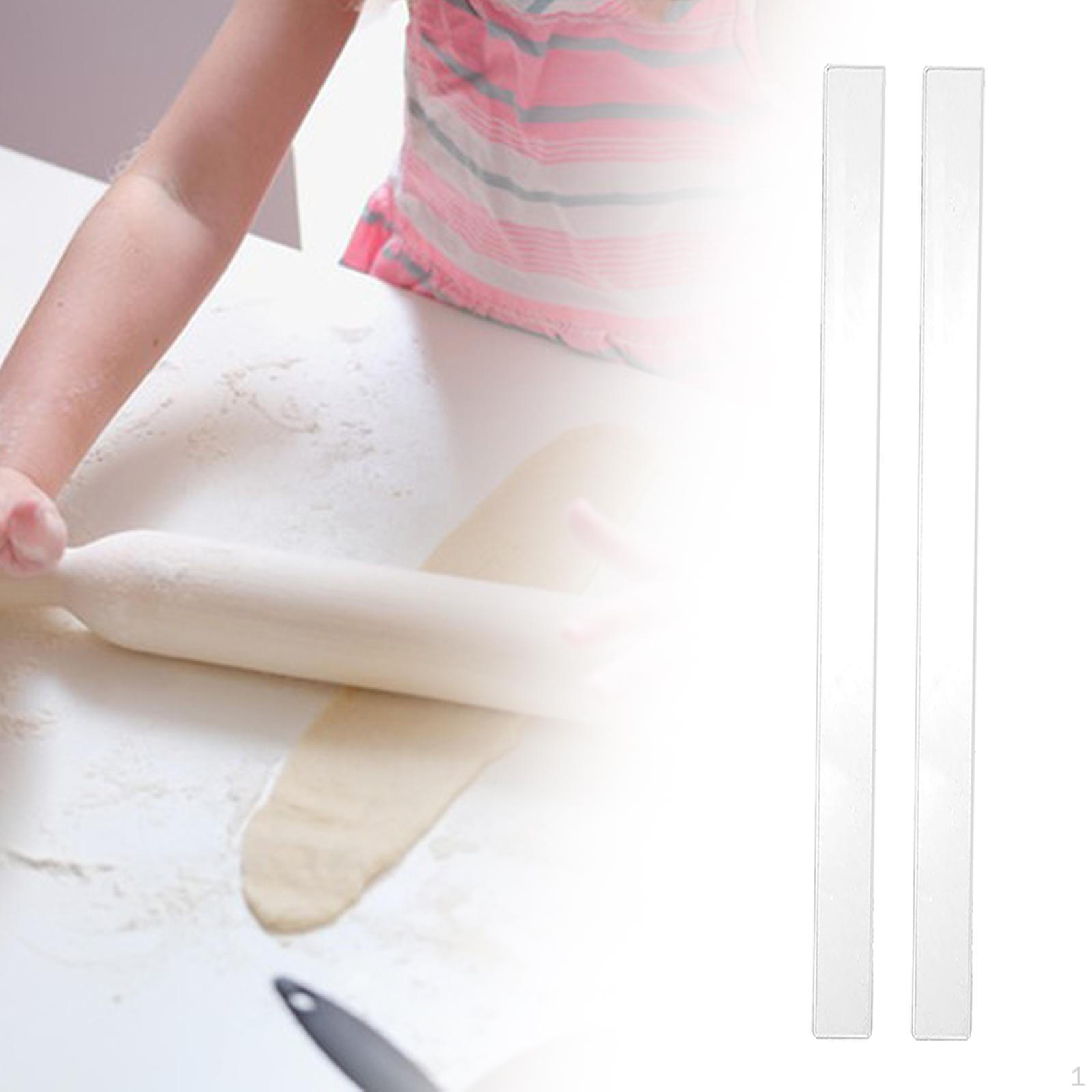 2 шт. направляющие скалки толщиной 2 мм, акриловые многоразовые измерительные полоски для теста, балансировочная линейка для 40cmx2.5cm
2 шт. направляющие скалки толщиной 2 мм, акриловые многоразовые измерительные полоски для теста, балансировочная линейка для 40cmx2.5cm