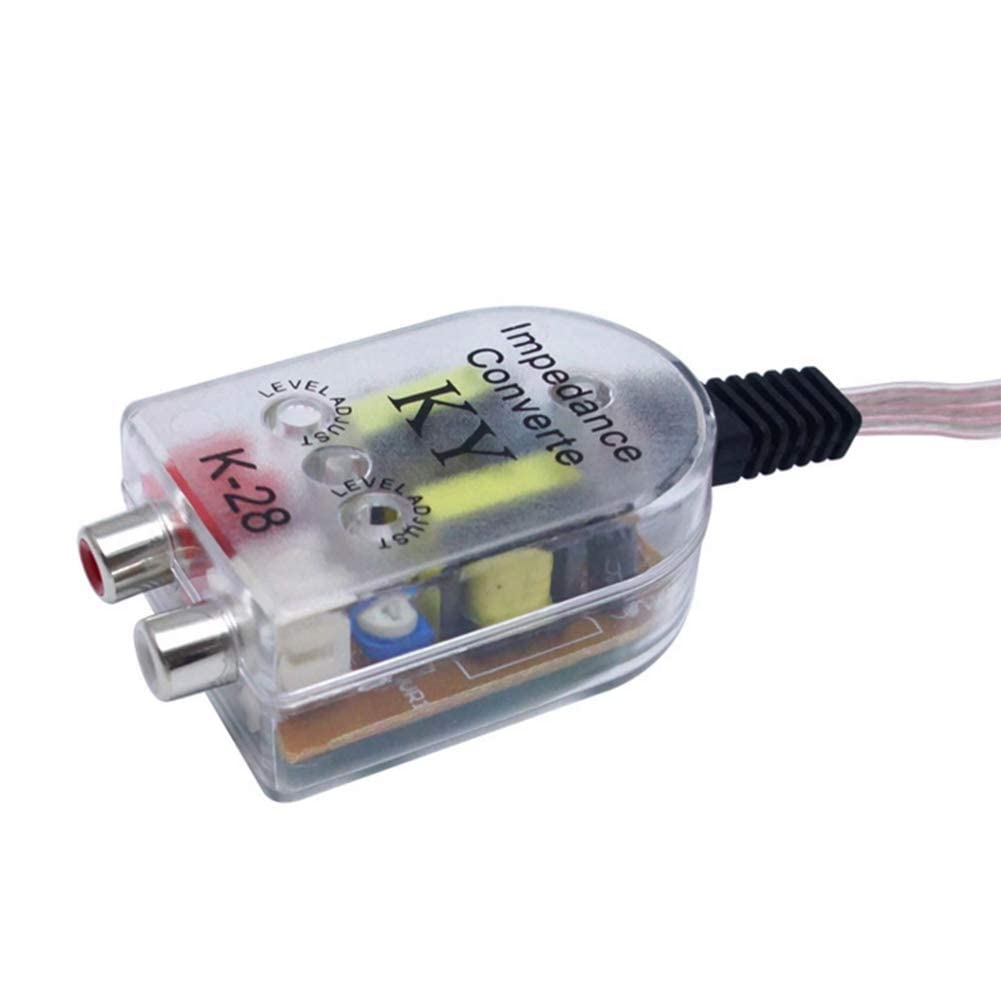 SITHAS Speaker Output RCA Conversion Converter 2 Channel High/Low Level Converter Impedance Conversion Adapter Speaker RCA Line…
SITHAS Speaker Output RCA Conversion Converter 2 Channel High/Low Level Converter Impedance Conversion Adapter Speaker RCA Line…