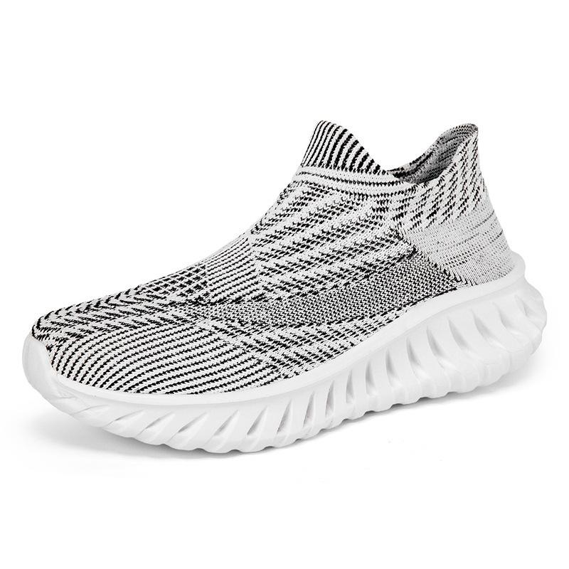 Large size fly-woven sports running shoes mesh breathable lazy shoes 46 сірий колір
Large size fly-woven sports running shoes mesh breathable lazy shoes 46 сірий колір