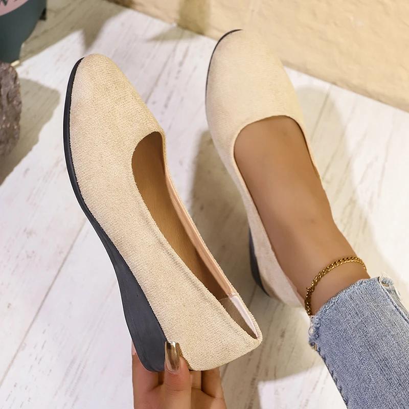 Модные женские балетки Весенние плоские вязаные носочные кроссовки Дышащие слипоны с круглым носком Лоферы Большого размера Легкая плоская обувь для женщин 35
Модные женские балетки Весенние плоские вязаные носочные кроссовки Дышащие слипоны с круглым носком Лоферы Большого размера Легкая плоская обувь для женщин 35