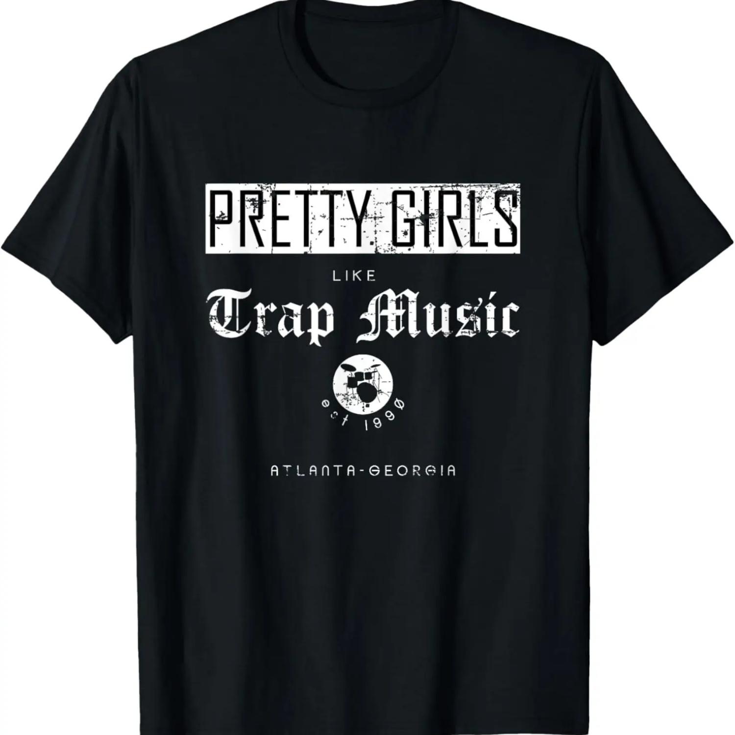 Pretty Girls like trap music shirt - drum set distresed XXXXXL чорний
Pretty Girls like trap music shirt - drum set distresed XXXXXL чорний