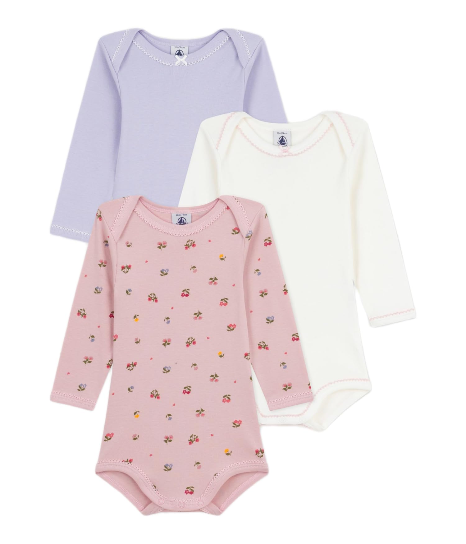 Petit Bateau Long Sleeve Bodysuit Set A0EB5 Multicolor 18 81cm (3-Piece Set) 1, Months,
Petit Bateau Long Sleeve Bodysuit Set A0EB5 Multicolor 18 81cm (3-Piece Set) 1, Months,