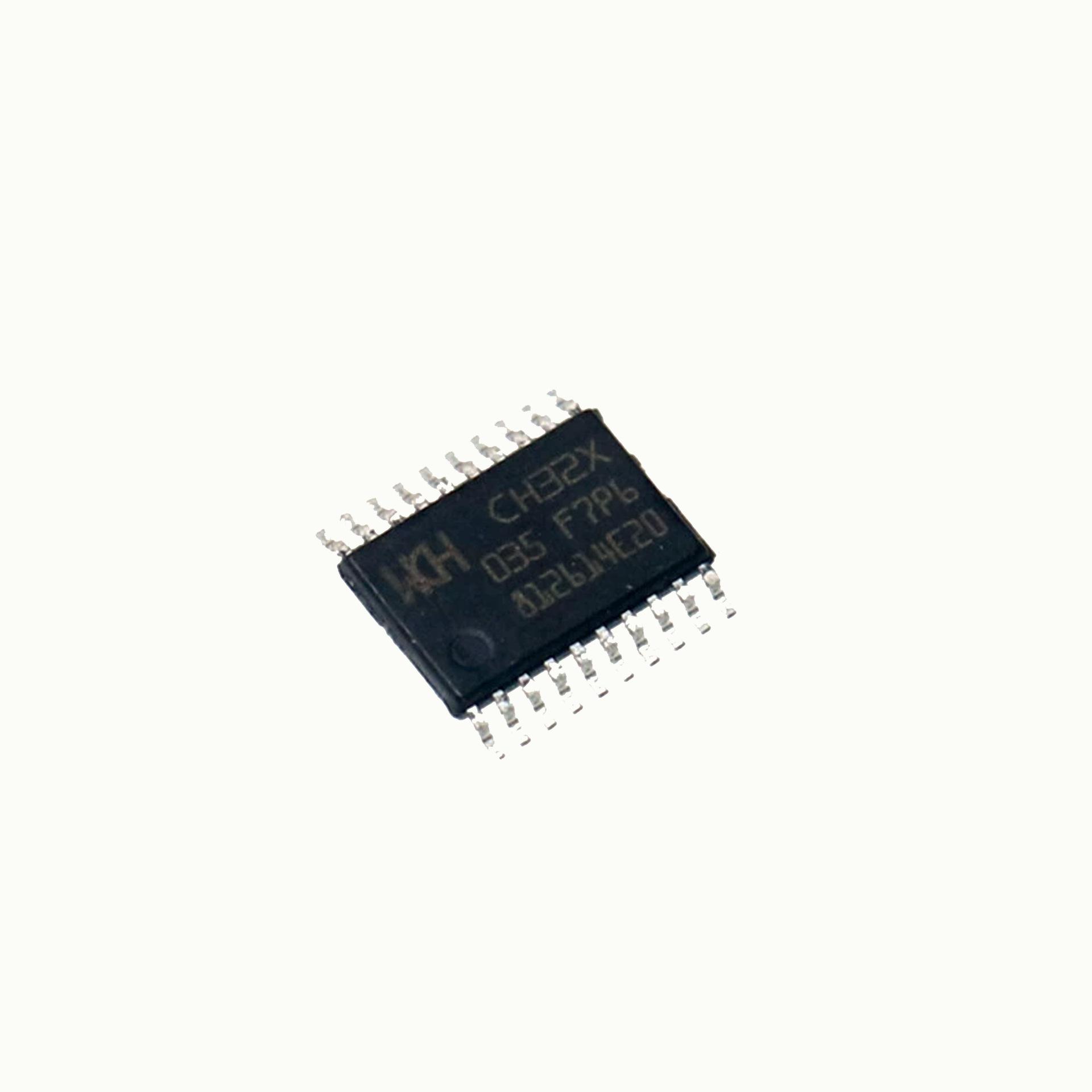 Original WCH H32X035F7P6 TSSOP20PD MCU Integrated Circuit with High Performance
Original WCH H32X035F7P6 TSSOP20PD MCU Integrated Circuit with High Performance